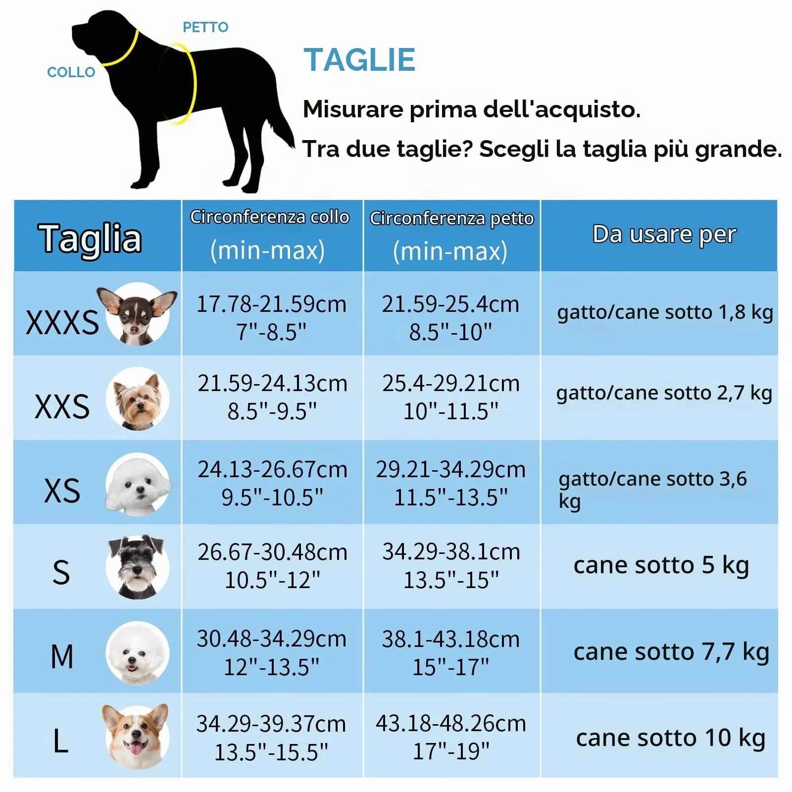 AIITLE Pettorina per cani anti-fuga, gilet anti-tiro con guinzaglio, strisce riflettenti, imbracature regolabili per animali domestici all'aperto per cani di taglia media, Blu S - immagine 3