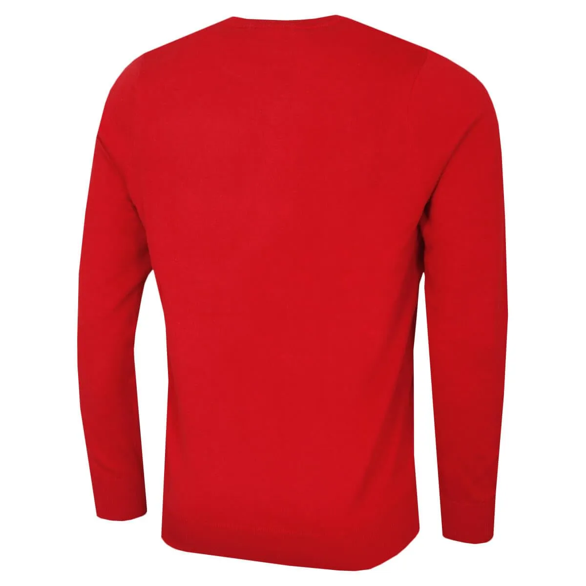 Calvin Klein Uomo Maglione Golf Girocollo - Rosso - M - immagine 4