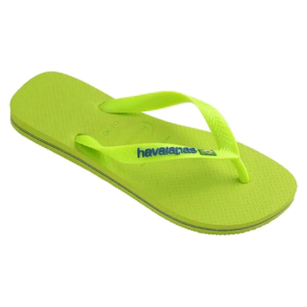 Havaianas INFRADITO BRASIL LOG UOMO GIALLO FLUORESCENTE - immagine 1