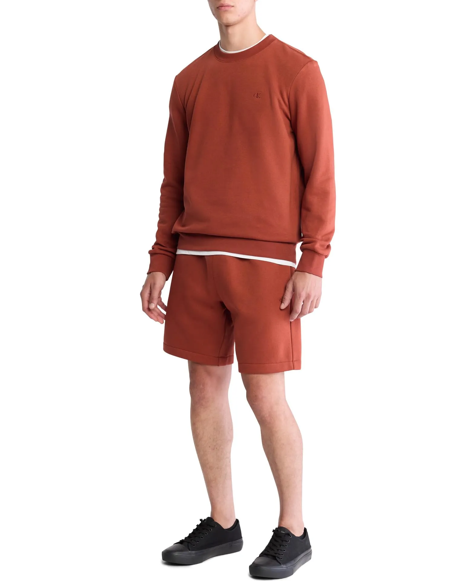 Calvin Klein Felpa Uomo in Pile con Logo Archive, XX-Large - immagine 3