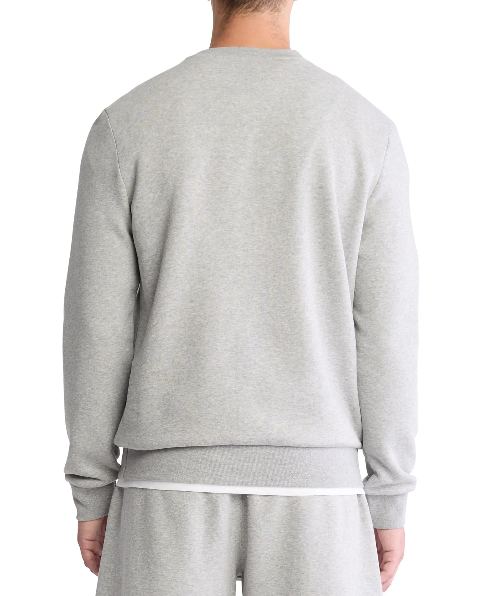 Calvin Klein Felpa Uomo in Pile con Logo Archive, L - immagine 2