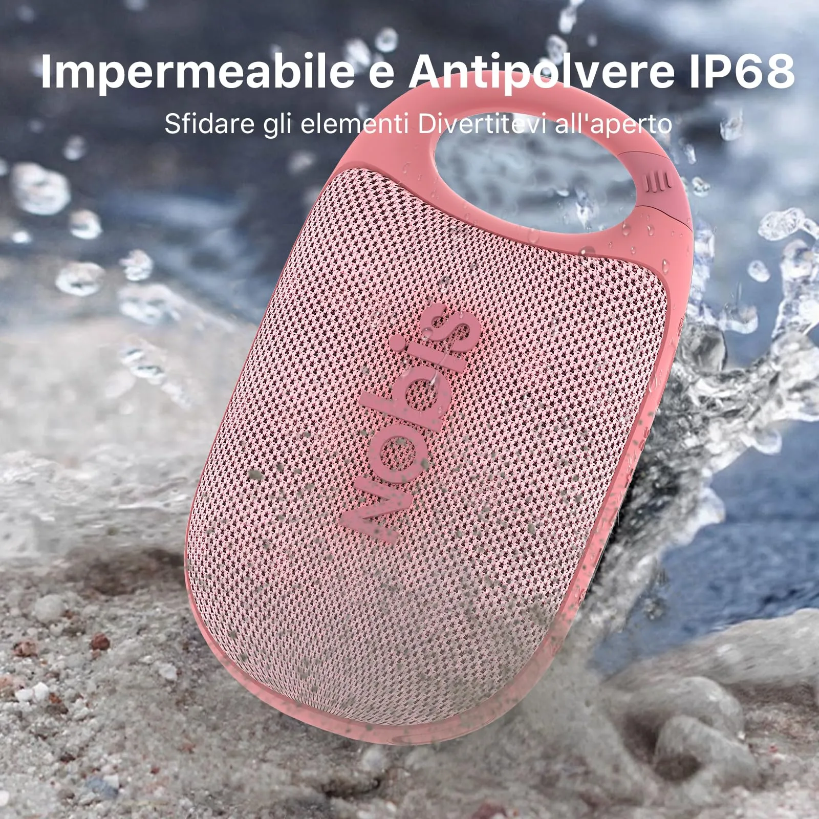 NOBIS Clip N1 Cassa Bluetooth Portatile IP68 - immagine 4