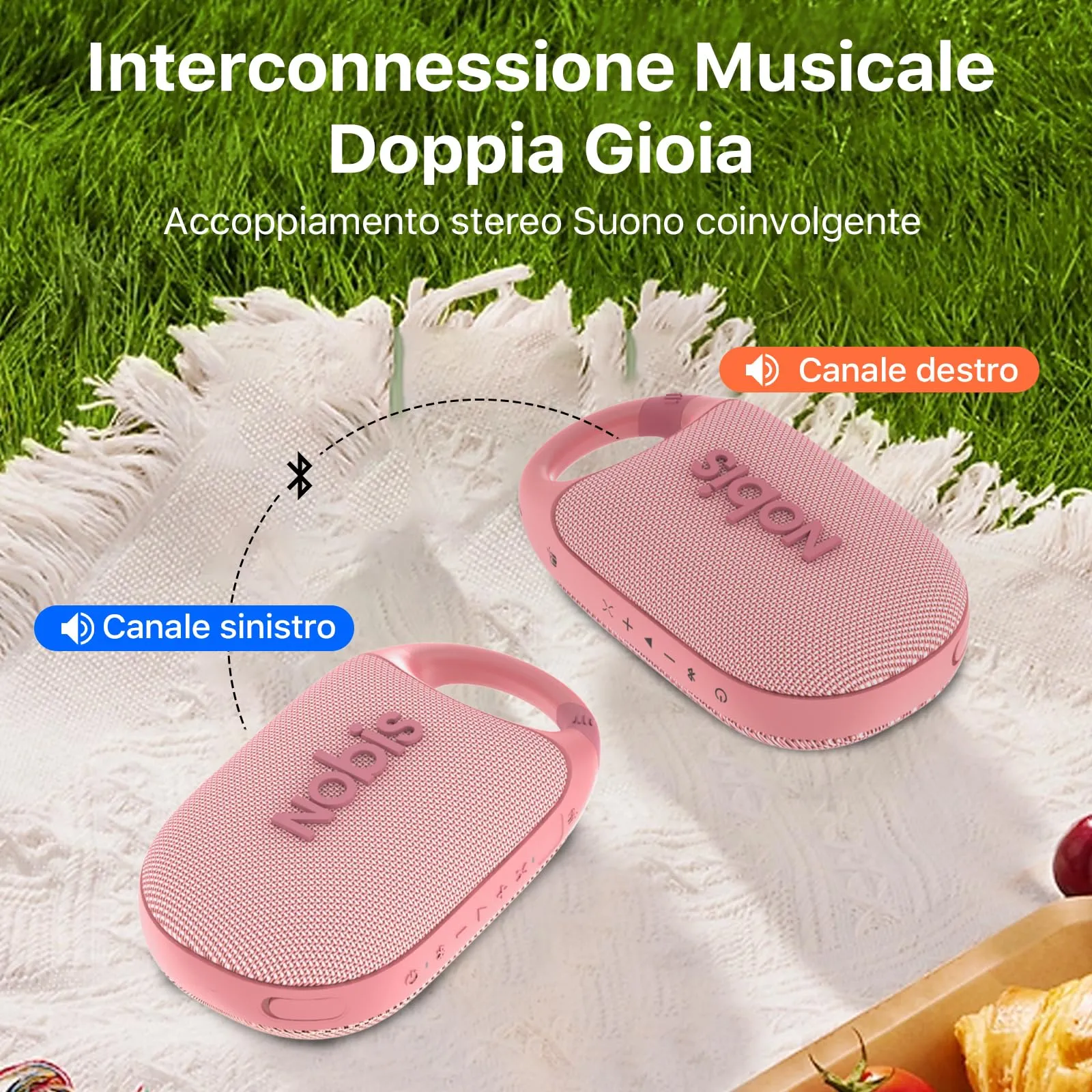 NOBIS Clip N1 Cassa Bluetooth Portatile IP68 - immagine 7