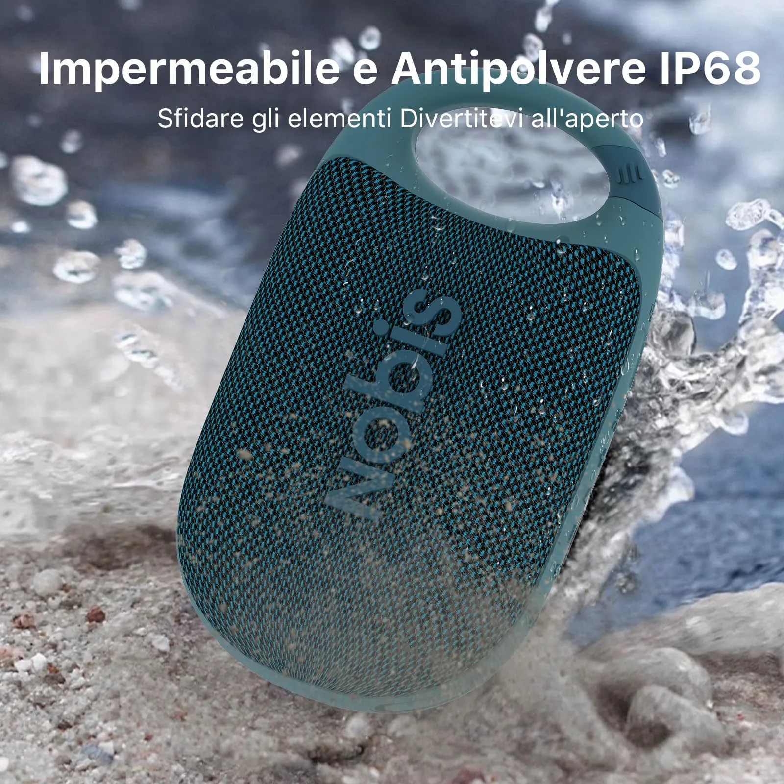NOBIS Clip N1 Cassa Bluetooth Portatile IP68 - immagine 4