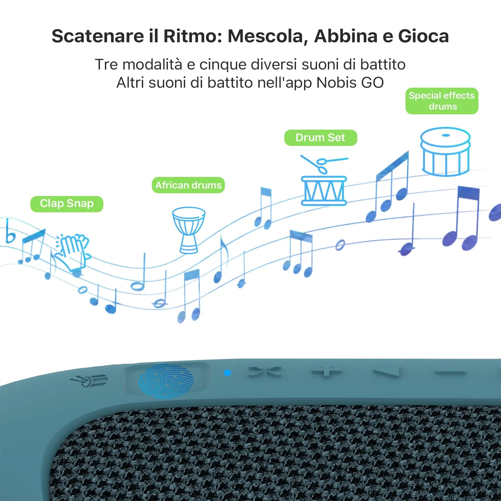 NOBIS Clip N1 Cassa Bluetooth Portatile IP68 - immagine 5