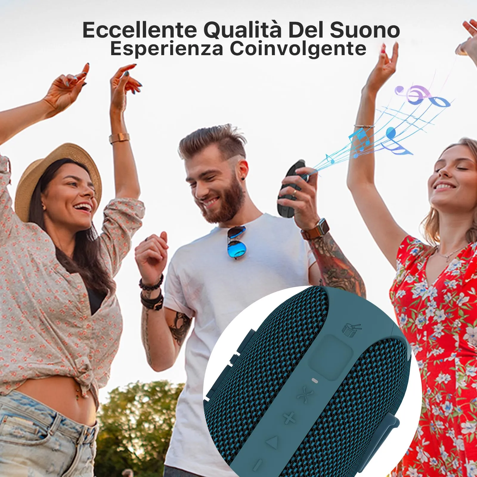 NOBIS Clip N1 Cassa Bluetooth Portatile IP68 - immagine 6