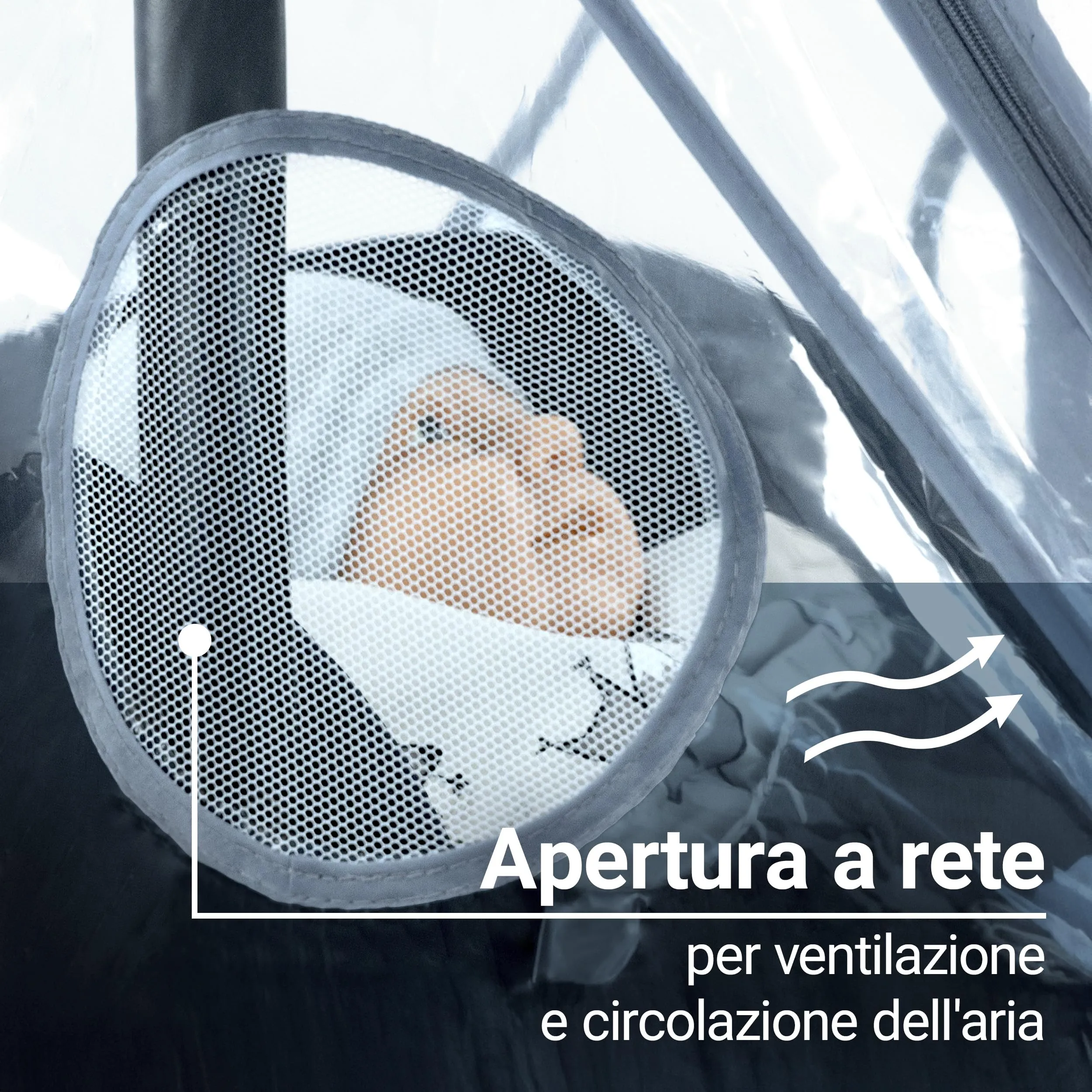 Zamboo Parapioggia Ovetto Universale, Privo di PVC e Copertura in PEVA - immagine 5