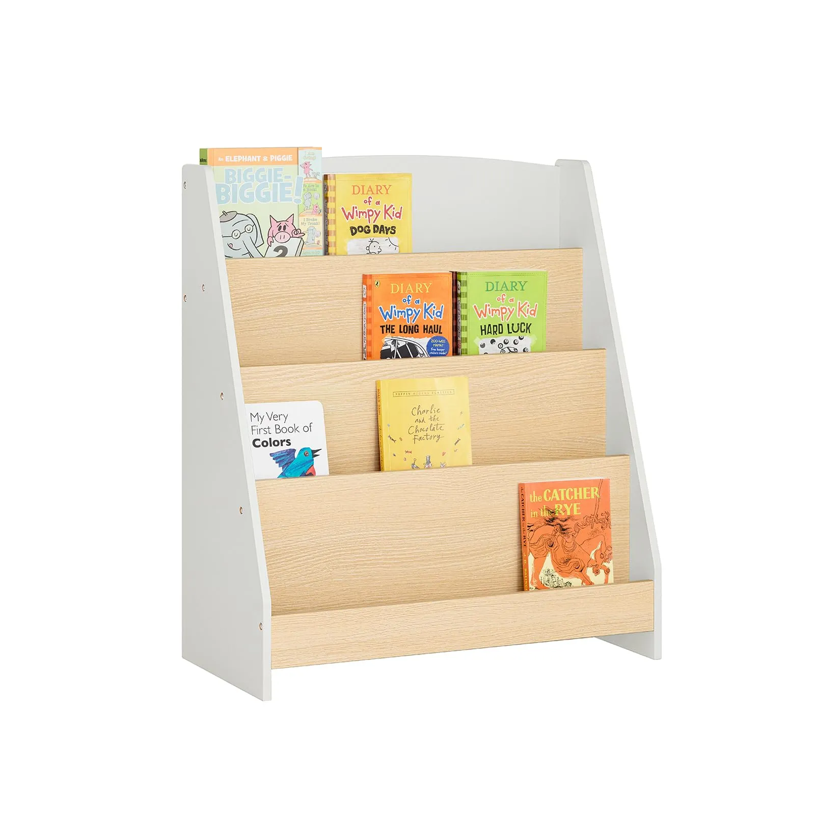 SoBuy Libreria Montessoriana per Bambini a 4 Ripiani 61x30x71cm Cameretta - immagine 1