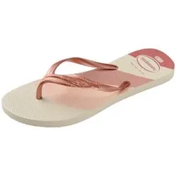 Havaianas Women Fantasia Gloss Rose Gold 39 6.5 UK Child - immagine 3