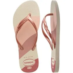 Havaianas Women Fantasia Gloss Rose Gold 39 6.5 UK Child - immagine 4