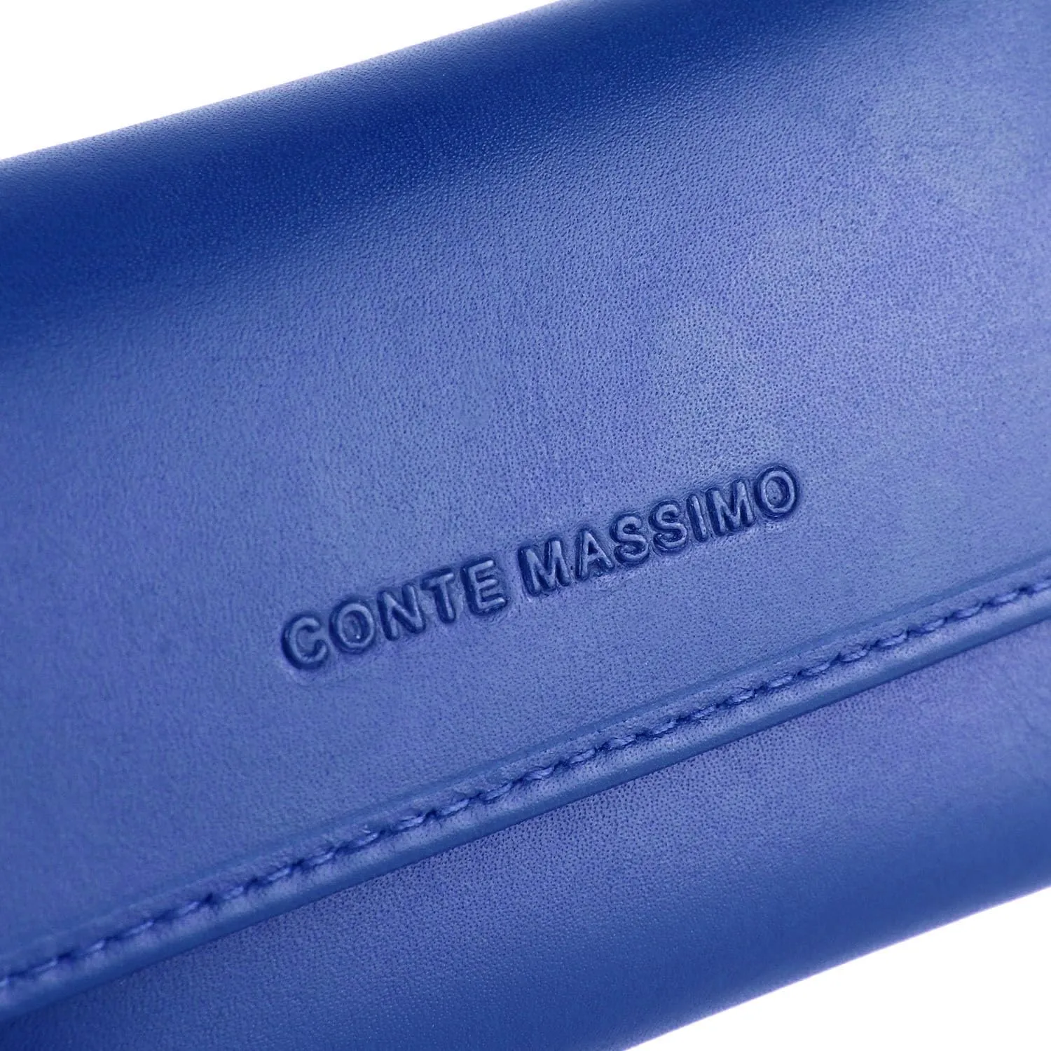 CONTE MASSIMO Portachiavi Per Uomo e Donna in Vera Pelle Senza Scatola - immagine 8