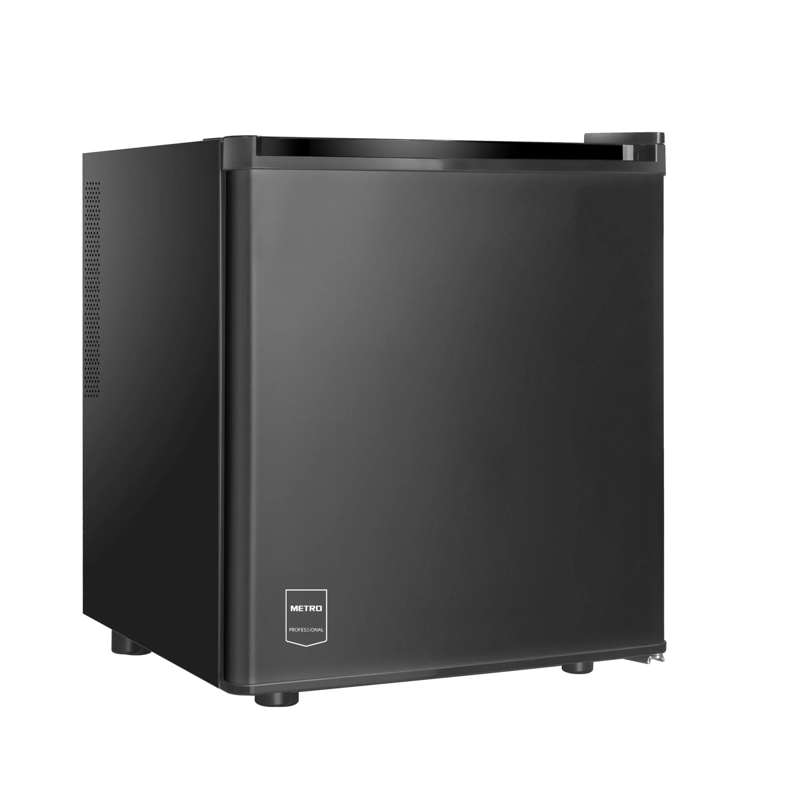 METRO Professional Minifrigo GMB1025B, 38 x 38.5 x 47 cm, 25 L, temperatura: 6-22°C, Illuminazione LED, 1 ripiano regolabile, bassa rumorosità, nero - immagine 1