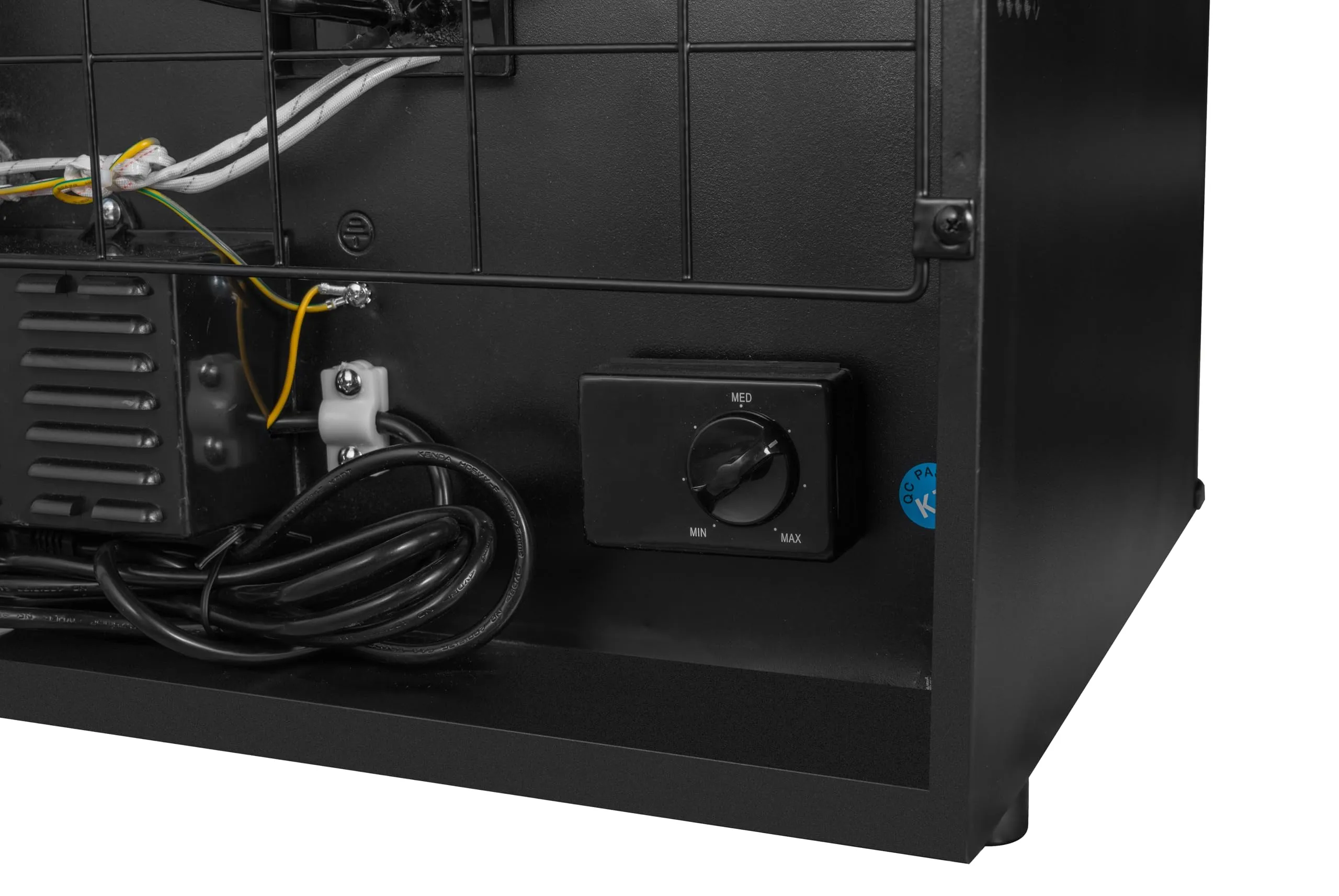 METRO Professional Minifrigo GMB2038B, 43 x 41.5 x 51 cm, 38 L, temperatura: 6-22°C, Illuminazione LED, 1 ripiano regolabile, bassa rumorosità, nero - immagine 6