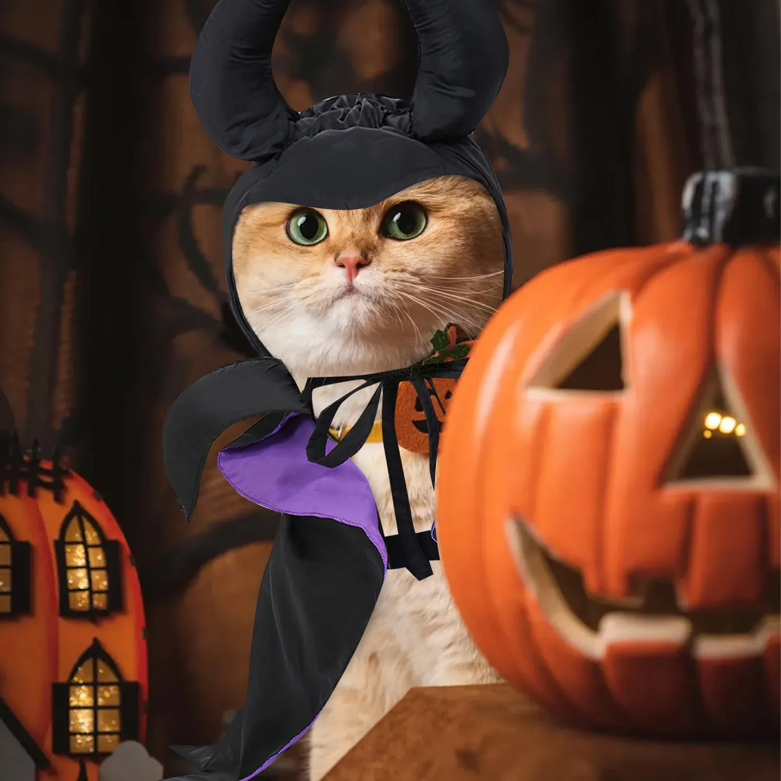 Vestiti Cosplay per Animali Domestici, Halloween Animali Domestici Costumi, Vestiti per per Cani Gatti - immagine 5