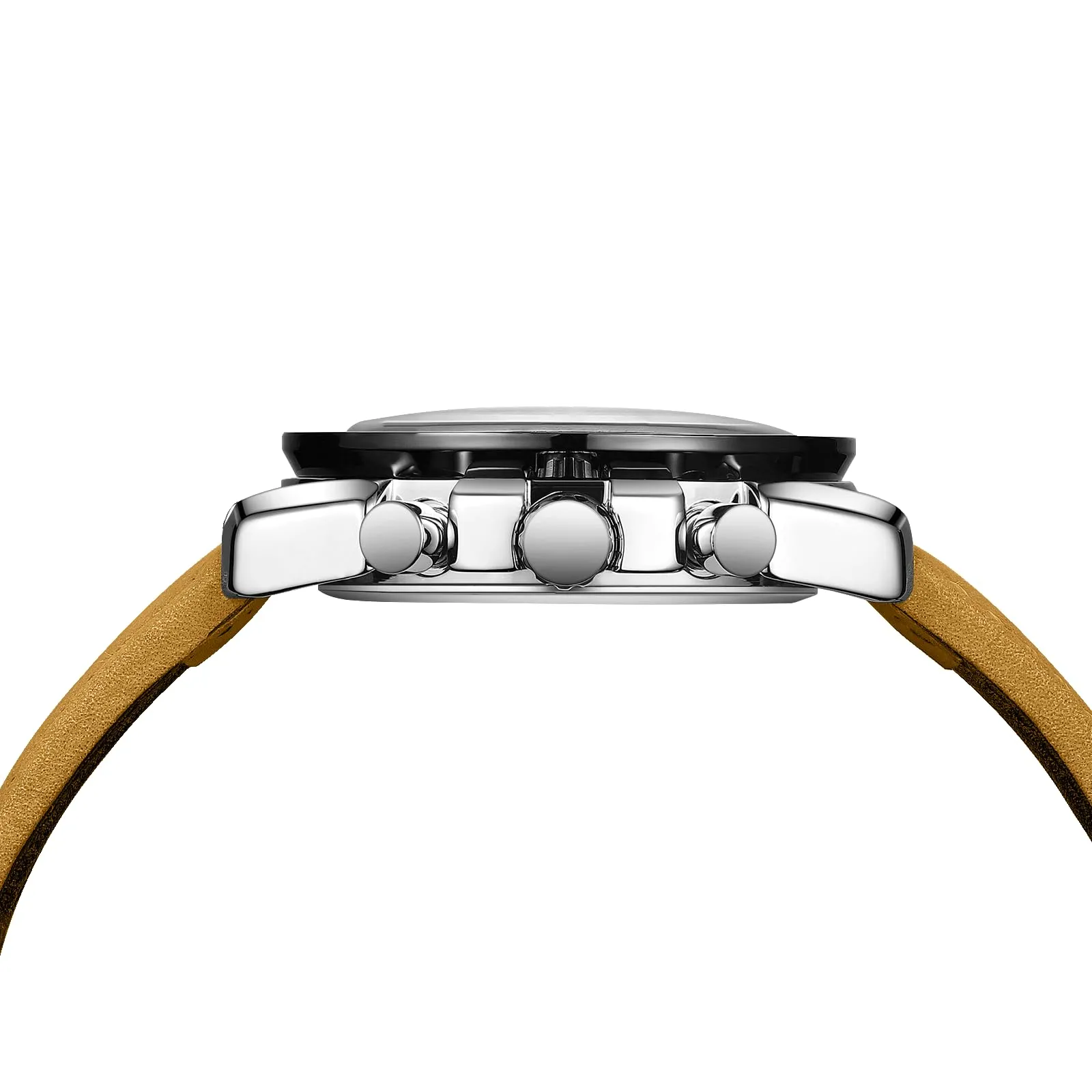LN LENQIN Orologio Uomo Analogico al Quarzo con Cinturino in Pelle - immagine 4