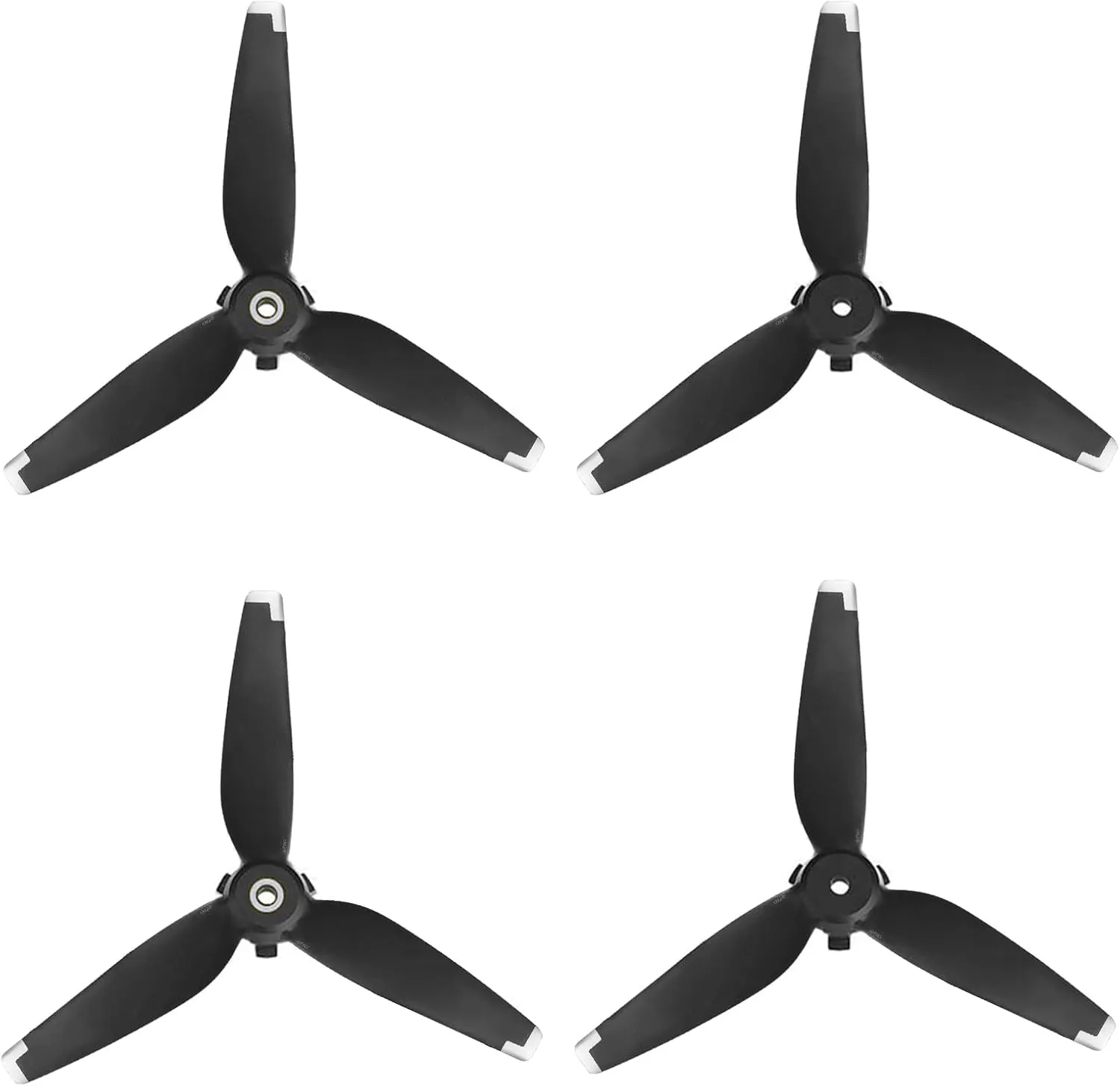 Bocguy FPV Eliche, 4 Pcs Drone FPV 5328S Eliche mit Design di Installazione Rapida, Accessori per FPV Elica per Sostituzione Drone, Elica a Basso Rumore & a Stabile (Argento) - immagine 1