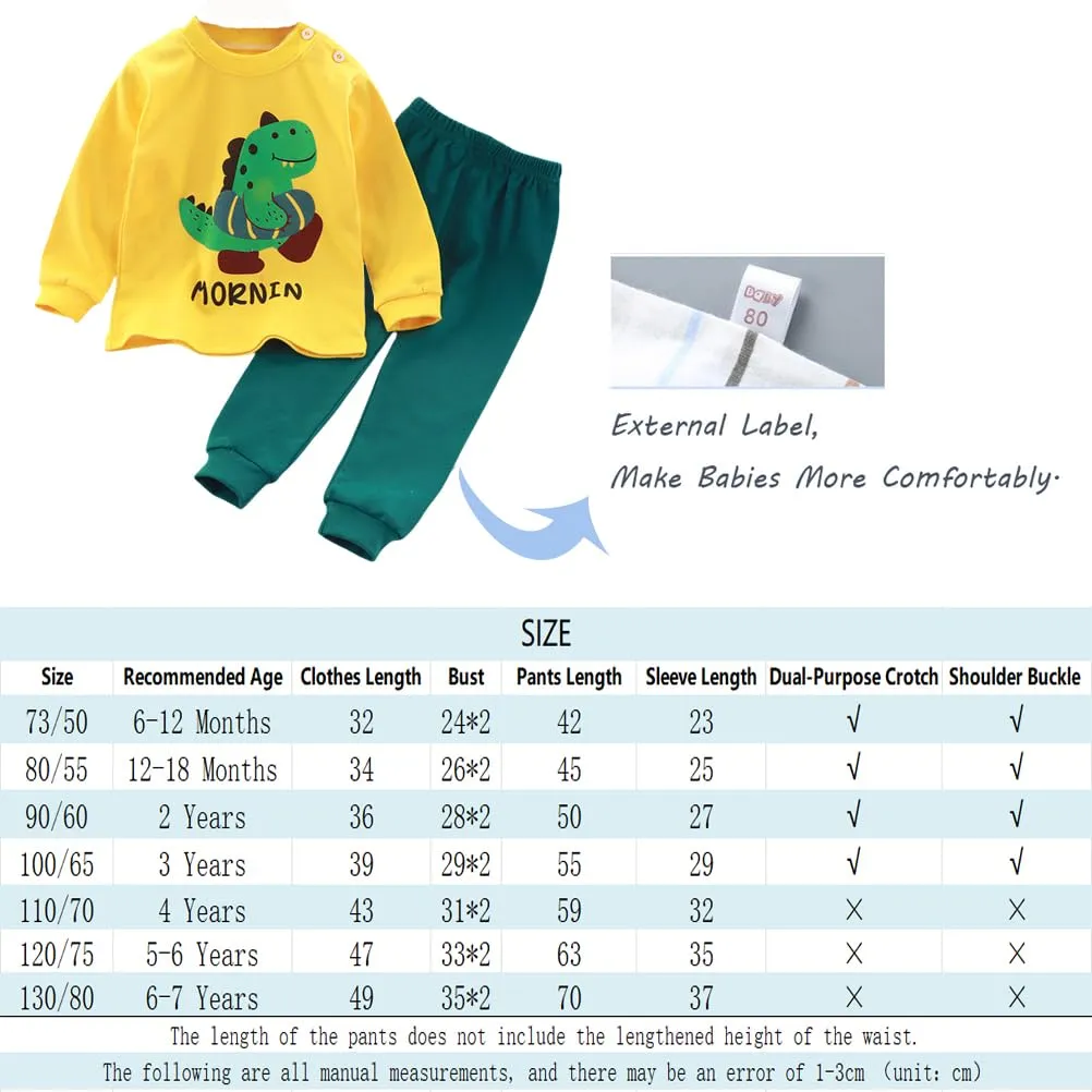 XM-Amigo 3 Completo Pigiami a Maniche Lunghe in Cotone per Bambino Maschio - immagine 3