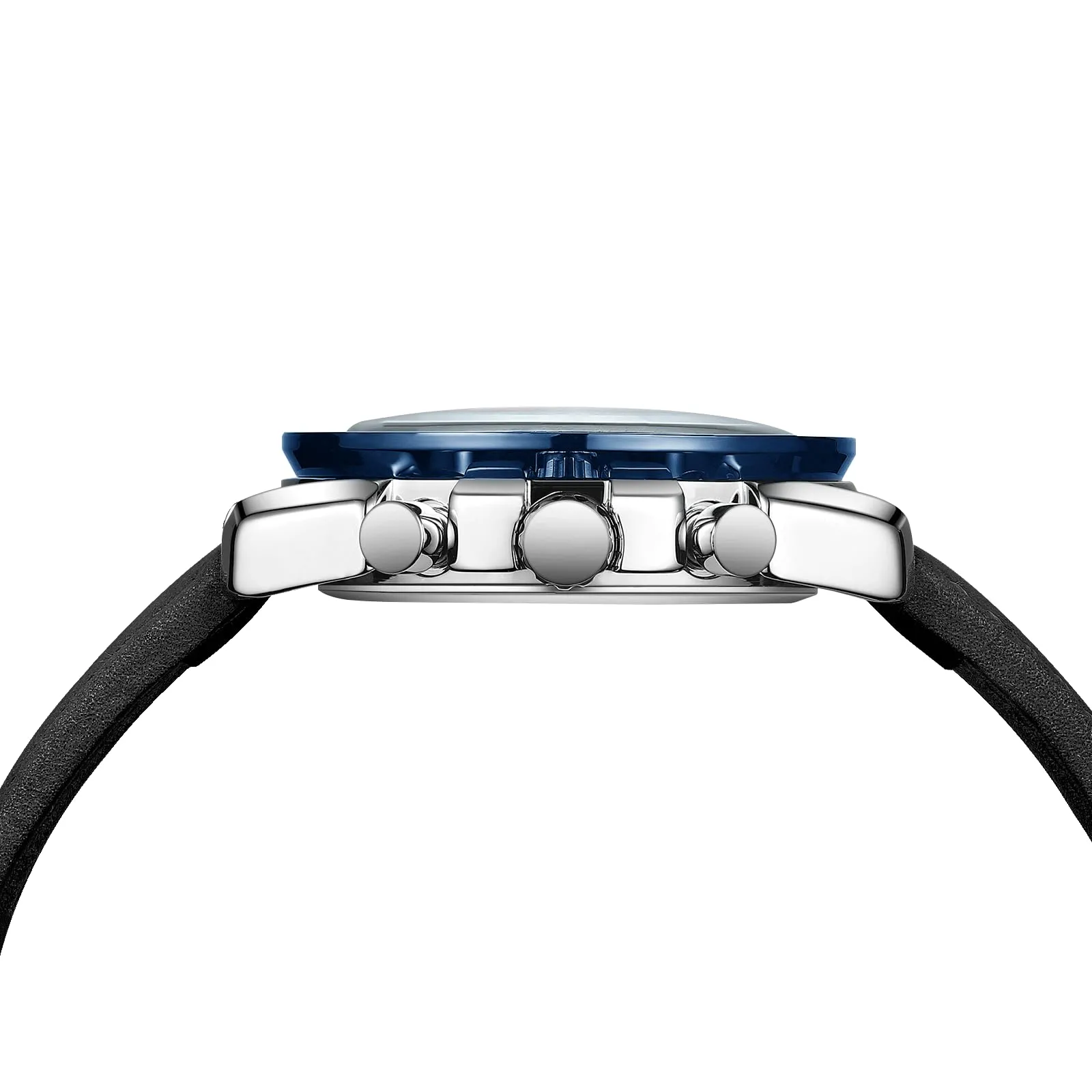 LN LENQIN Orologio Uomo Analogico al Quarzo con Cinturino in Pelle - immagine 4