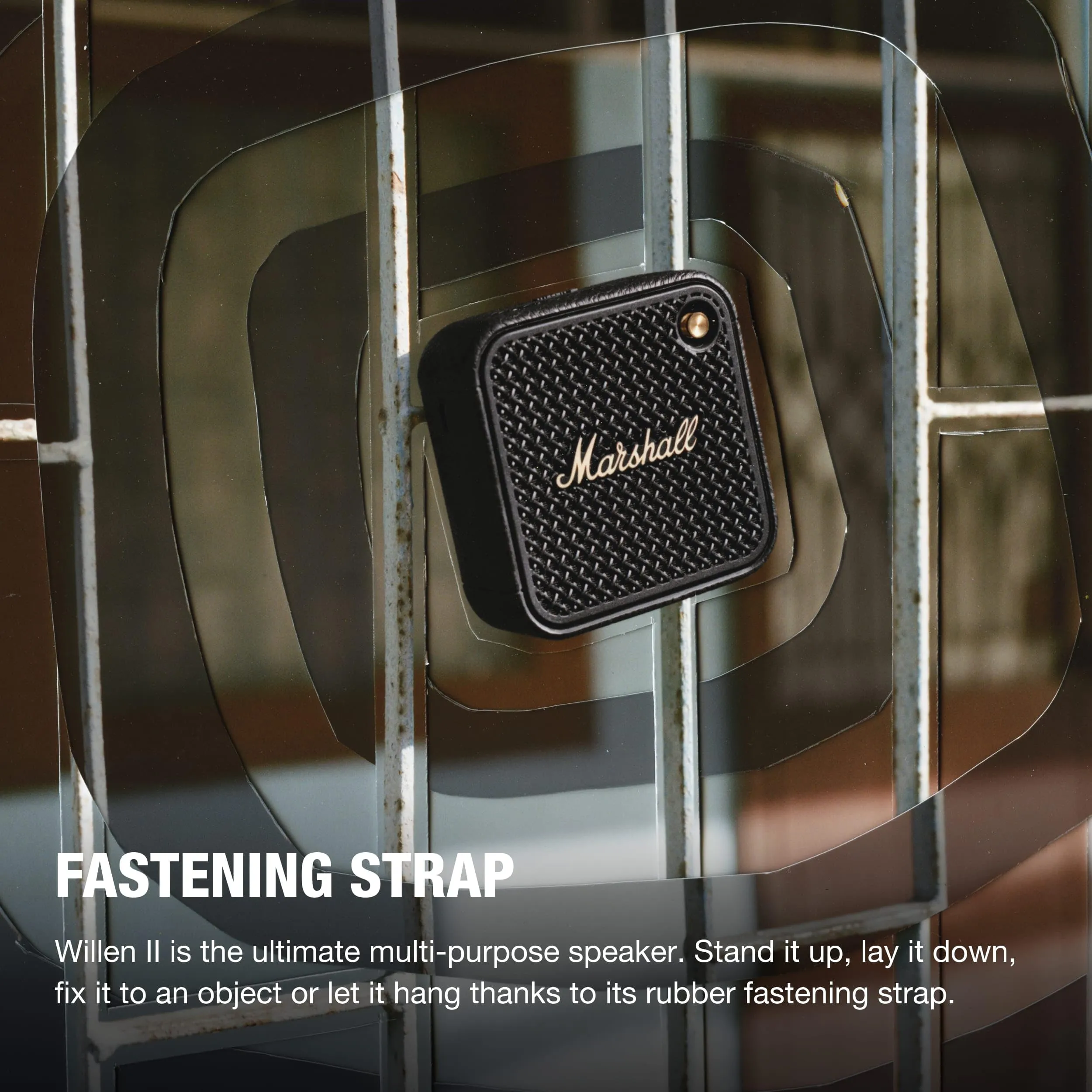 Marshall Willen II Altoparlanti Bluetooth Wireless 17 Ore di Riproduzione IP67 Impermeabile Ricarica Rapida - Nero - immagine 5