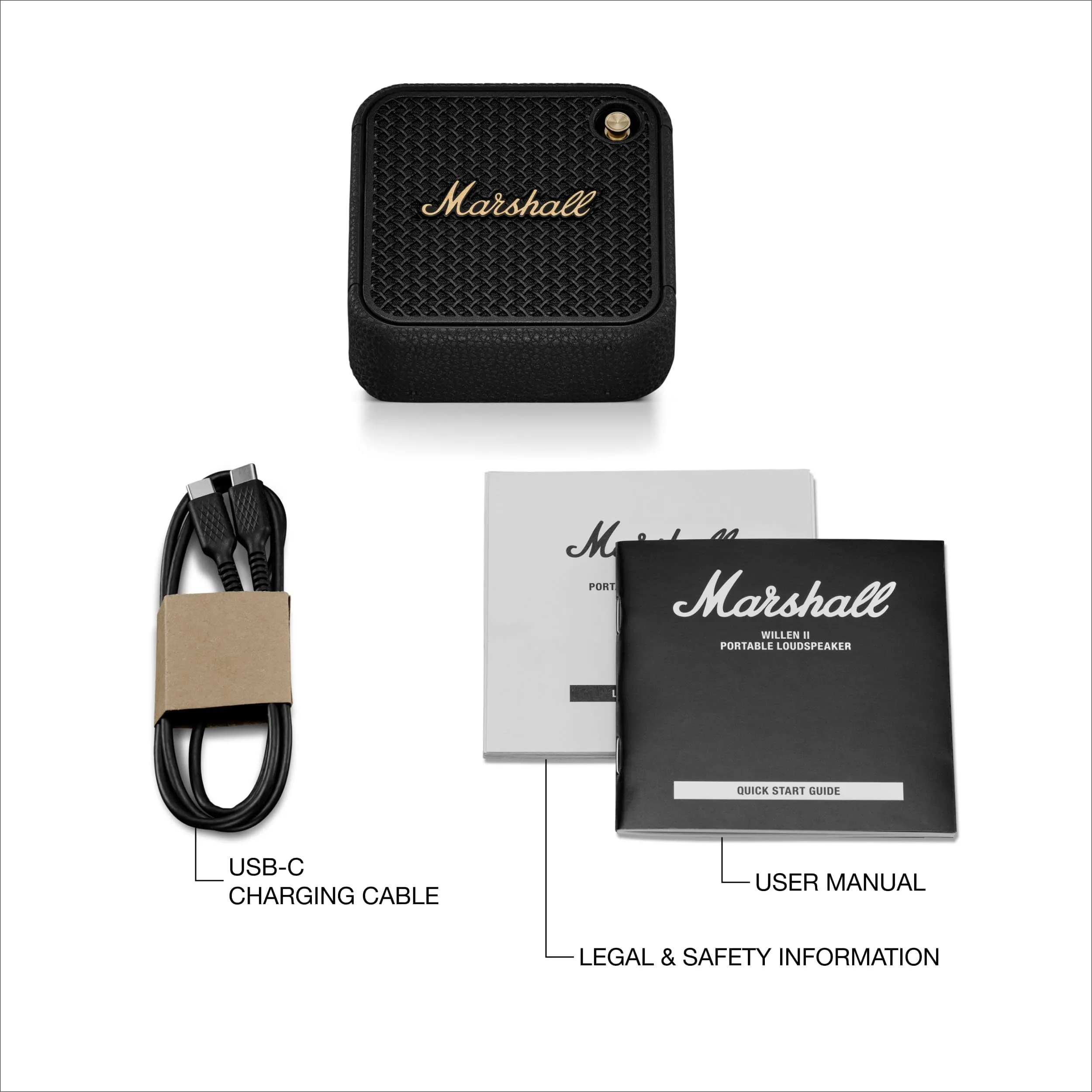 Marshall Willen II Altoparlanti Bluetooth Wireless 17 Ore di Riproduzione IP67 Impermeabile Ricarica Rapida - Nero - immagine 10