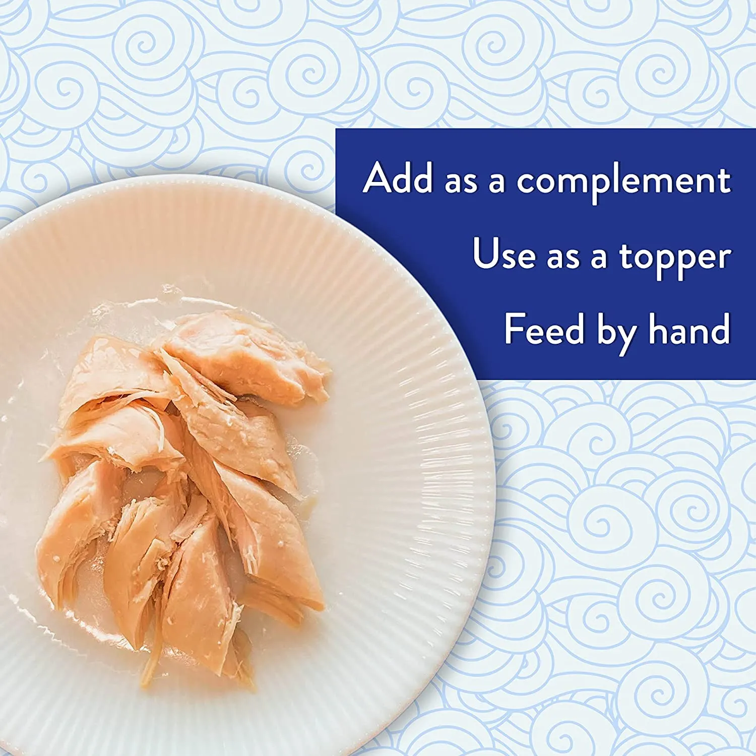 INABA Filetti di Tonno Grigliato per Gatti, in Brodo al Gusto di Calamari - Snack Gatto Ricco di Antiossidanti Senza Conservanti o Coloranti Artificiali, Grain-Free - Cibo per Gatti, 1 Filetto x 15g - immagine 3
