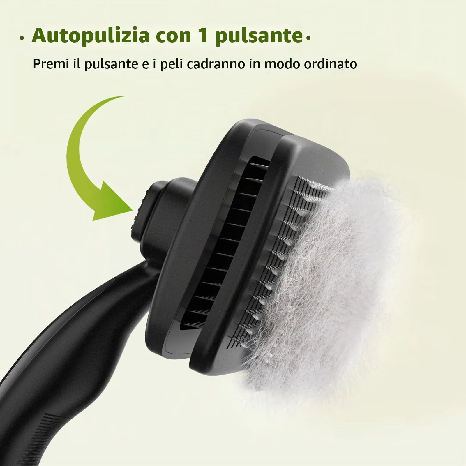 Pecute Spazzola Autopulente per Cani Gatti, Pettine Massaggiante - immagine 2