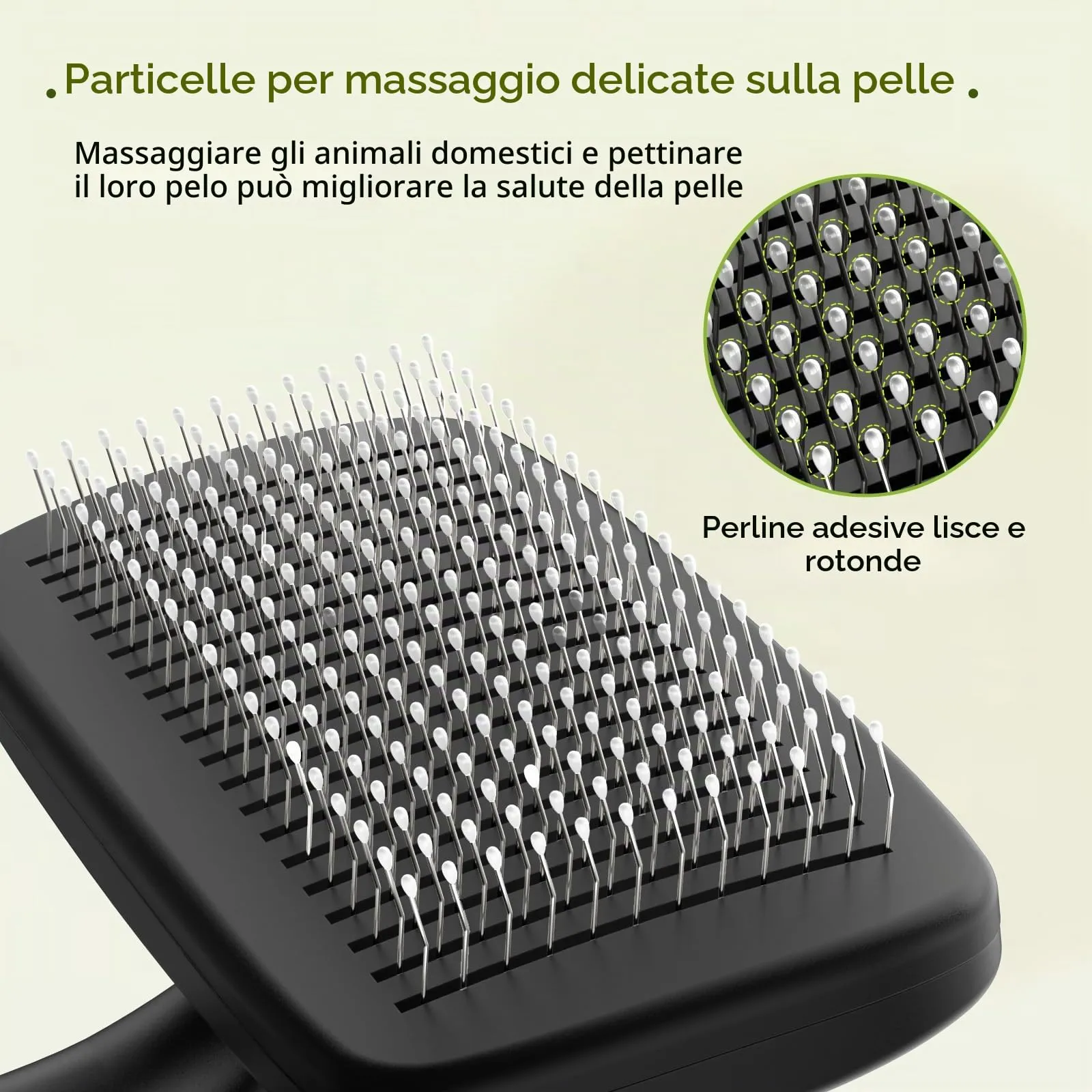 Pecute Spazzola Autopulente per Cani Gatti, Pettine Massaggiante - immagine 4