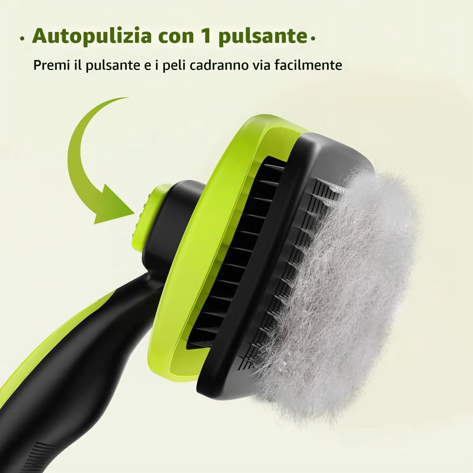 Pecute Spazzola Autopulente per Cani Gatti, Pettine Massaggiante - immagine 2