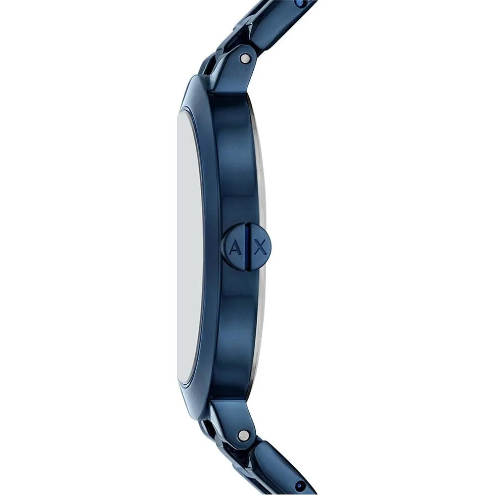 Armani Exchange Orologio da donna, Movimento al quarzo a due lancette e cassa da 36 mm con cinturino in acciaio o pelle - immagine 5
