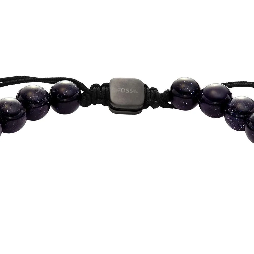 Fossil JF04819060 - Bracciale da uomo in acciaio inossidabile, colore: canna di fucile, Misura unica, Acciaio inossidabile, Nessuna pietra preziosa, Nero Profondo - immagine 4