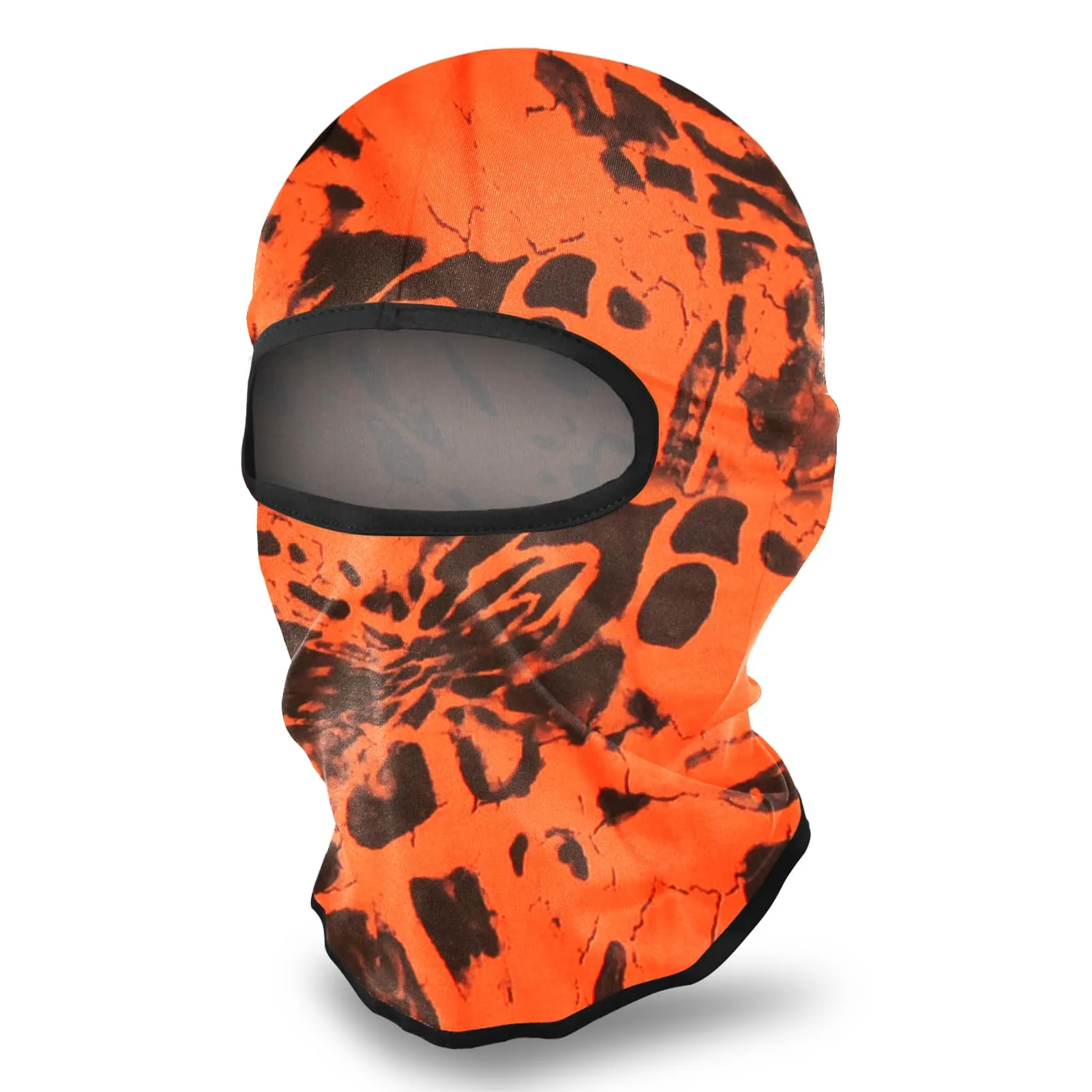 LONGKING Passamontagna Antivento Traspirante Camouflage Arancione - immagine 1