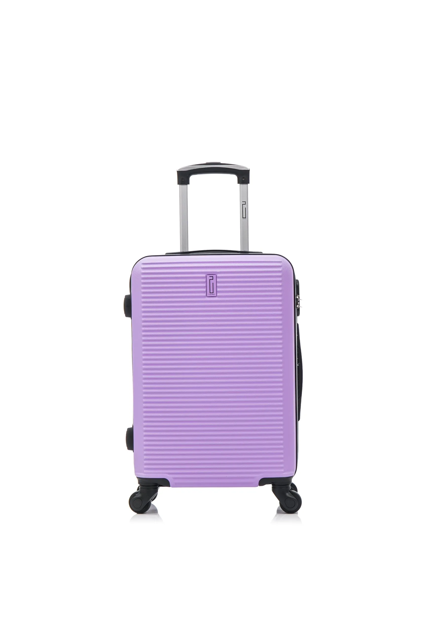 CELIMS Valigia Bagaglio a Mano 55x40x20 Ultra Leggera e Rigida | Approvata da Più di 100 Compagnie Aeree | Viola - immagine 2