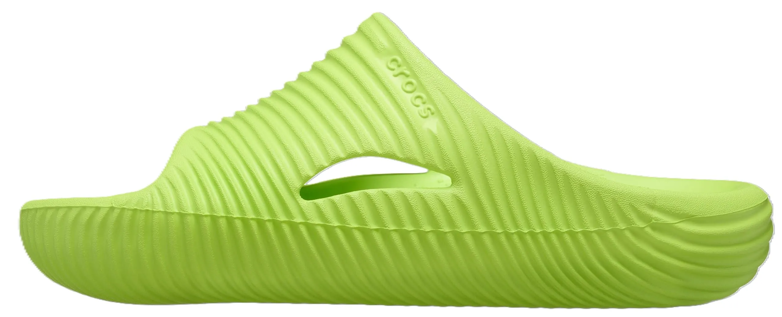 Crocs Sandali unisex Mellow Recovery Slides, Limade Tide, 4 donne/2 uomini - immagine 4