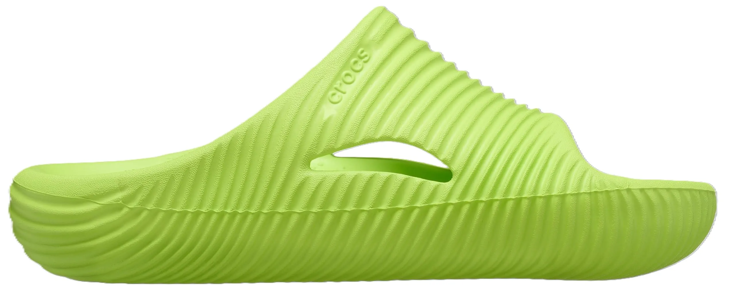 Crocs Sandali unisex Mellow Recovery Slides, Limade Tide, 4 donne/2 uomini - immagine 5