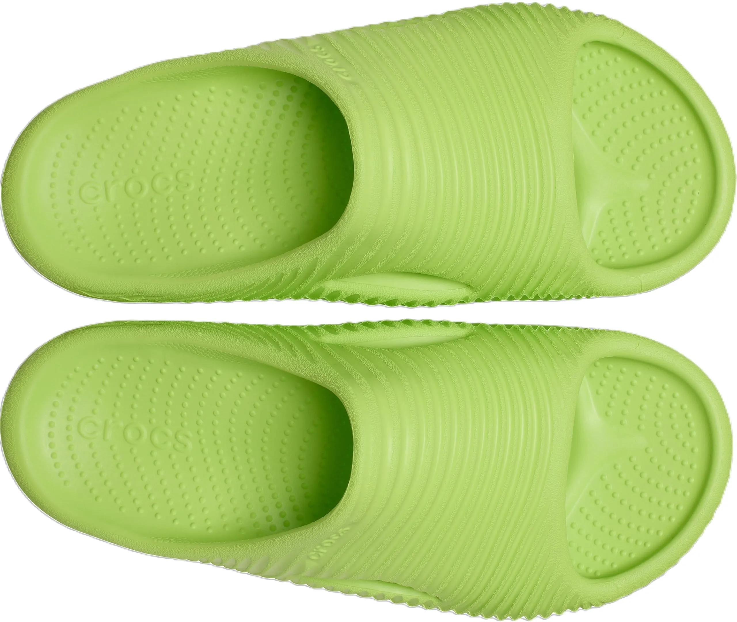 Crocs Sandali unisex Mellow Recovery Slides, Limade Tide, 4 donne/2 uomini - immagine 6