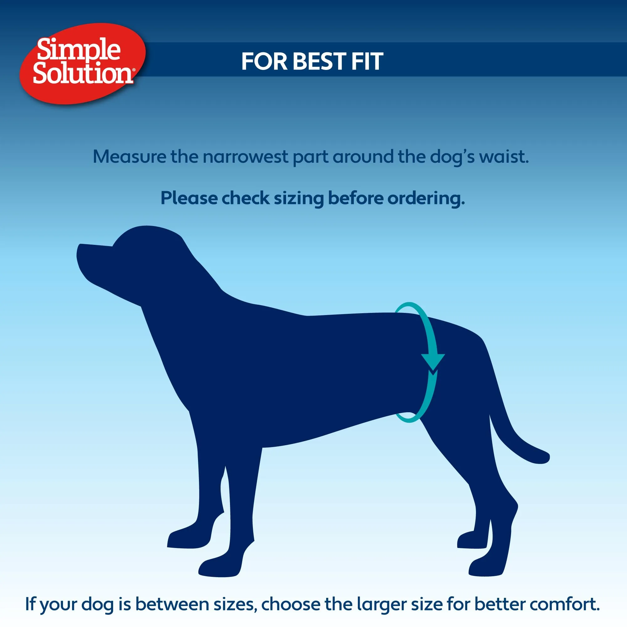 Simple Solution Pannolini Monouso per Cani Femmina, Taglia S, 12 Pezzi - immagine 5