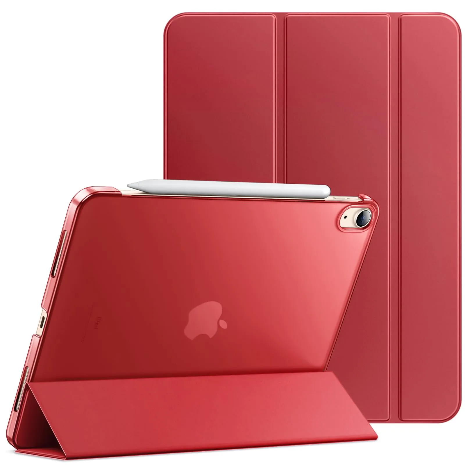 JETech Custodia per iPad Air 11" M4/M3/M2 & Air 5/4, Rosso - immagine 1