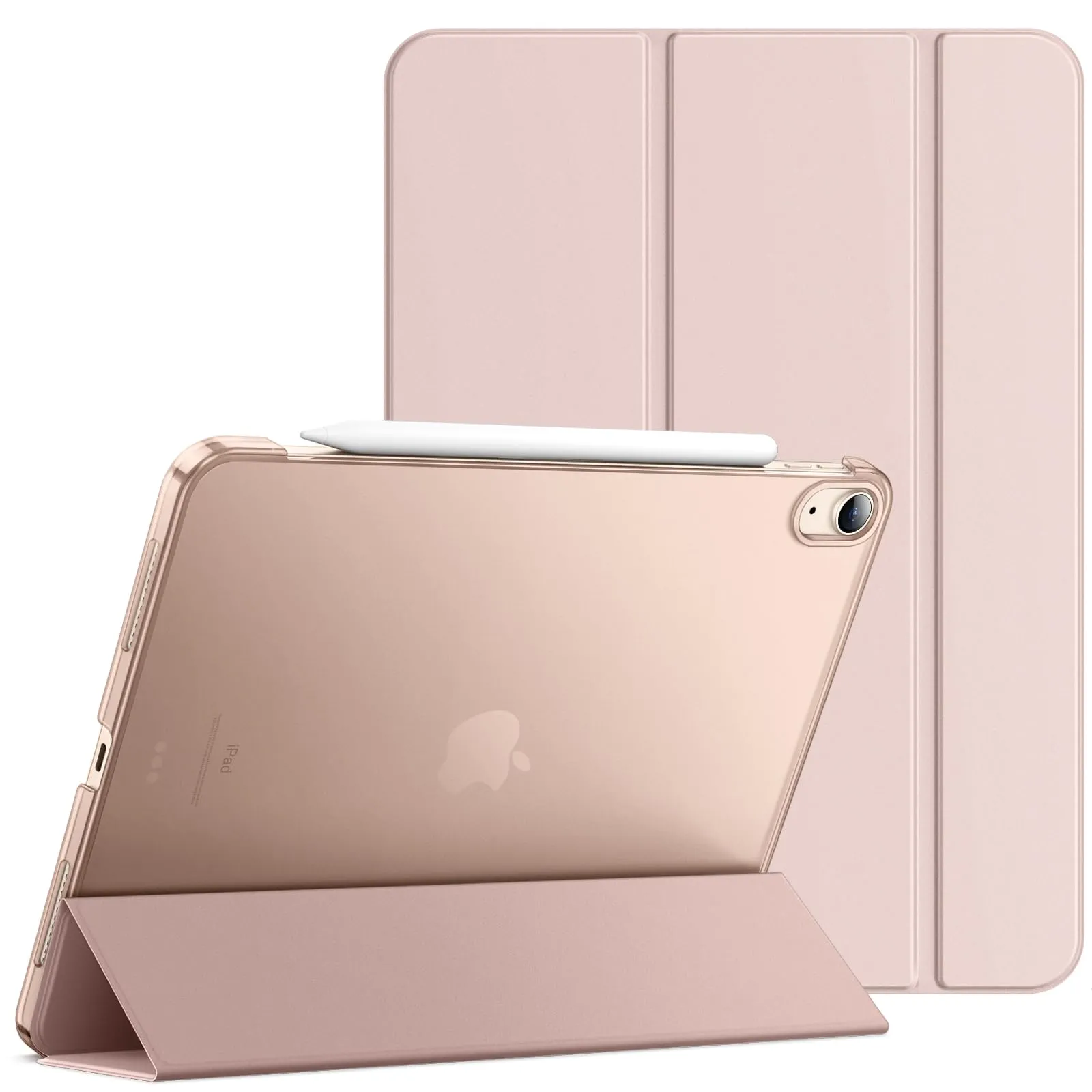 JETech Custodia per iPad Air 11" M4/M3/M2 & Air 5/4, Oro Rosa - immagine 1