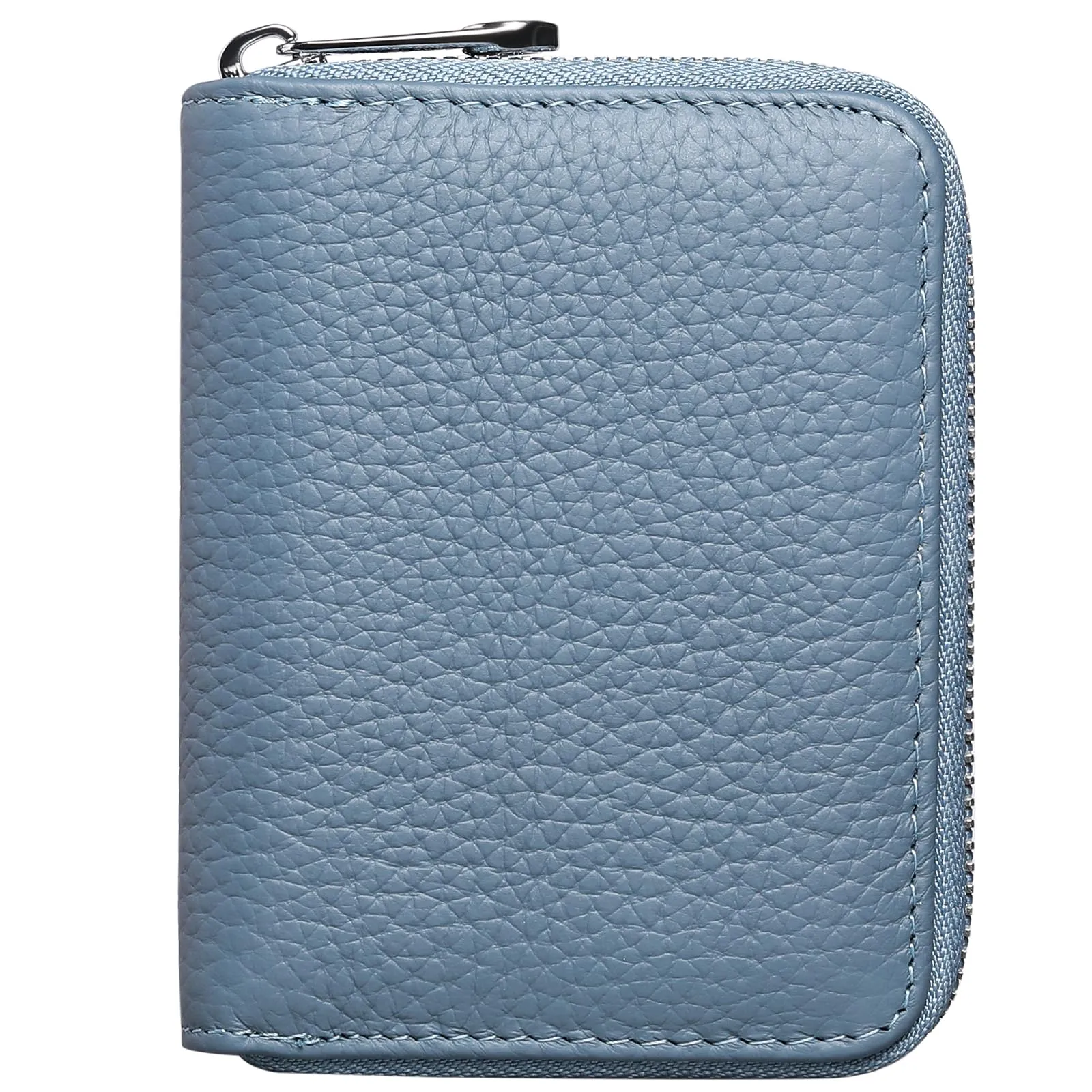 SENDEFN Portafogli da donna in vera Pelle, Cerniera Portamonete donna piccoli con cerniere, RFID Blocking Porta Carte di Credito, Pochette Piccolo - immagine 2