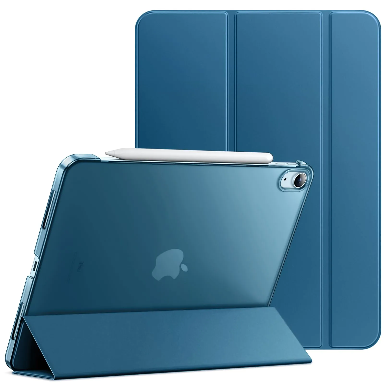 JETech Custodia per iPad Air 11" M4/M3/M2 & Air 5/4, Blu - immagine 1