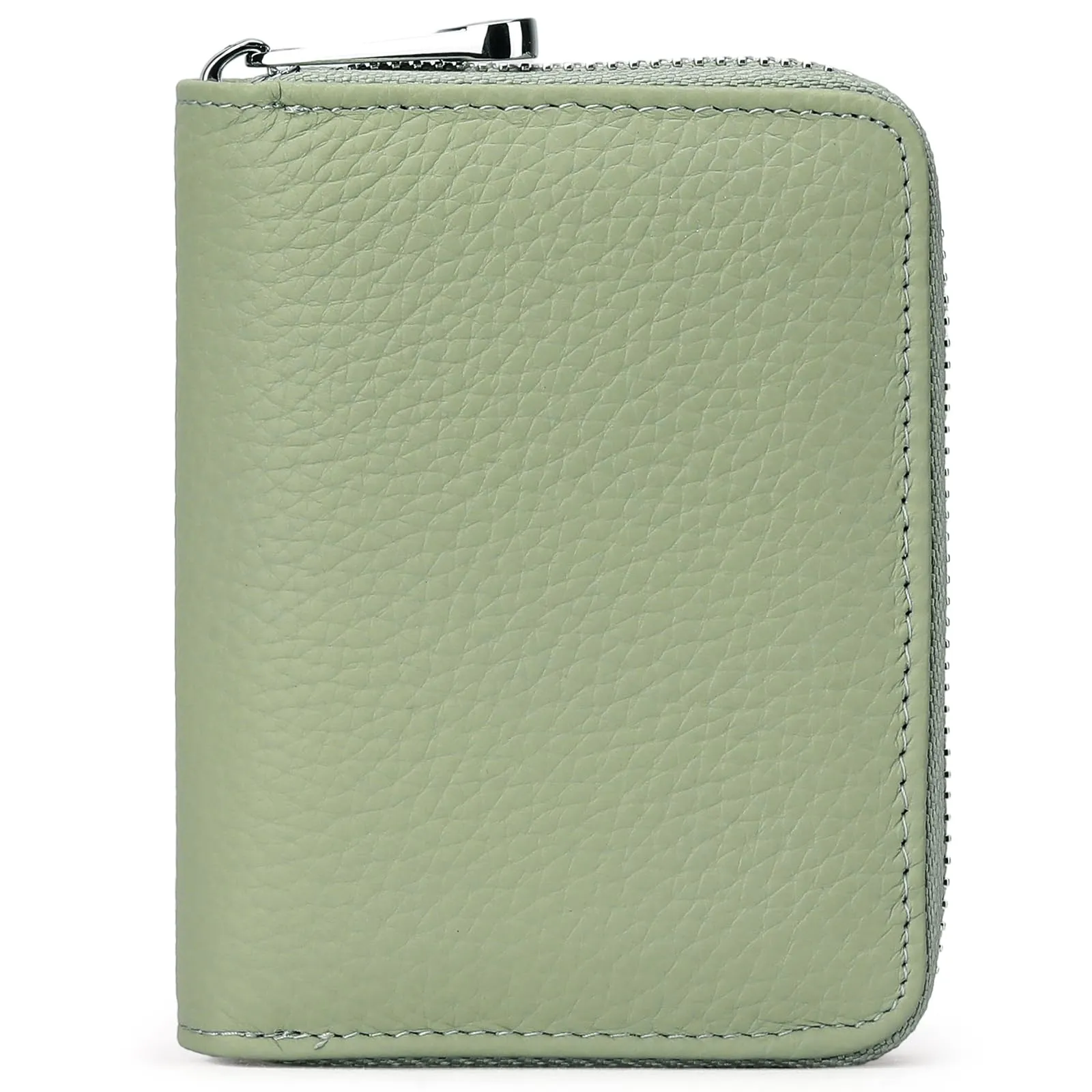 SENDEFN Portafogli da donna in vera Pelle, Cerniera Portamonete donna piccoli con cerniere, RFID Blocking Porta Carte di Credito, Pochette Piccolo - immagine 2