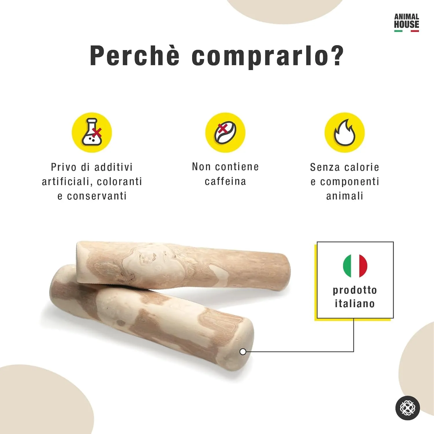 Animal House Legno di Caffè per Cani, M - immagine 3