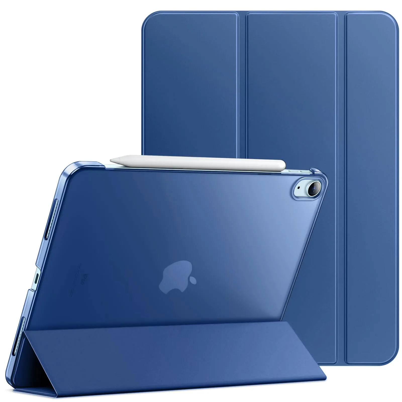 JETech Custodia per iPad Air 11" M4/M3/M2 & Air 5/4, Navy - immagine 1