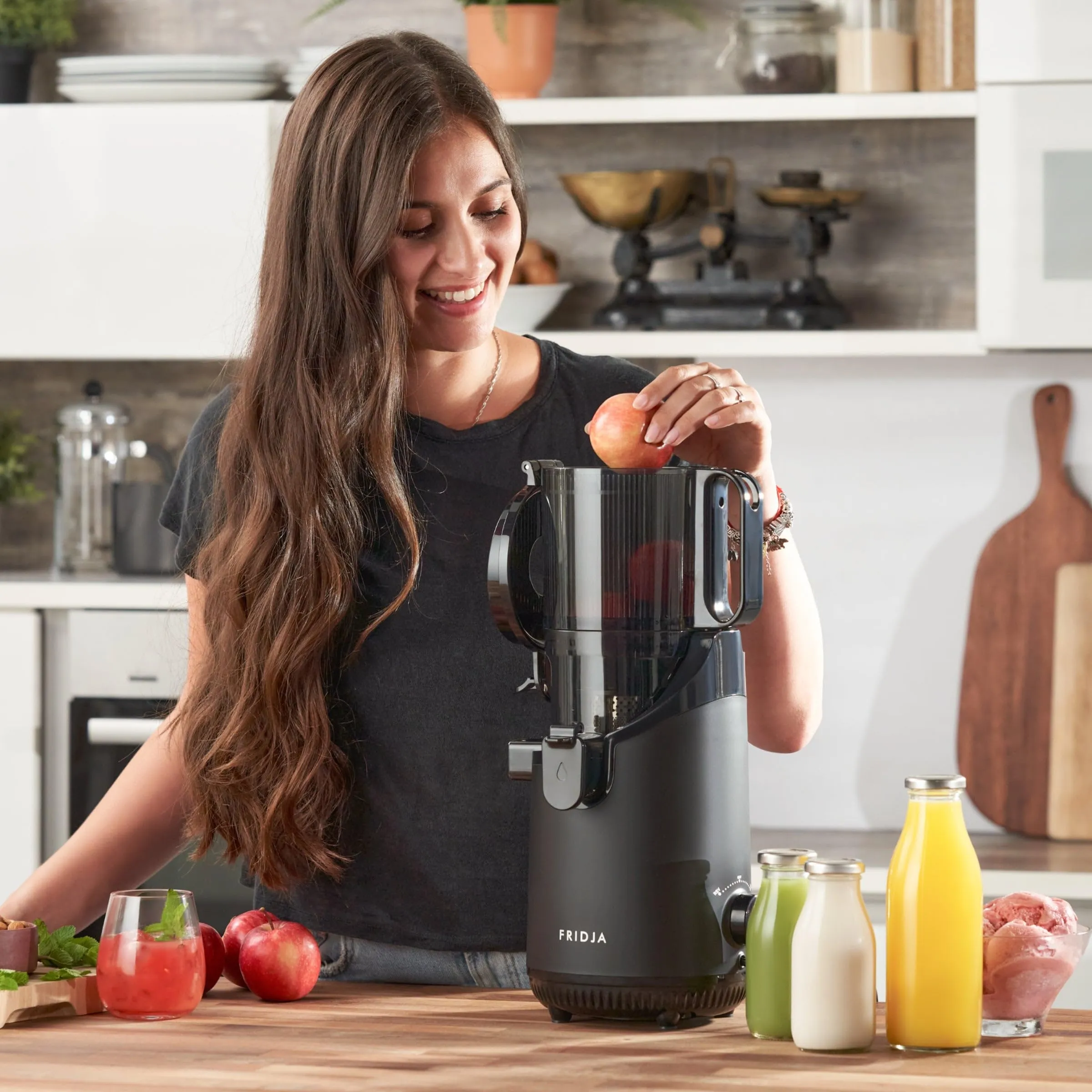 Fridja f2500 Estrattore Autoalimentato, Apertura 135 mm, Frutta Intera - immagine 2
