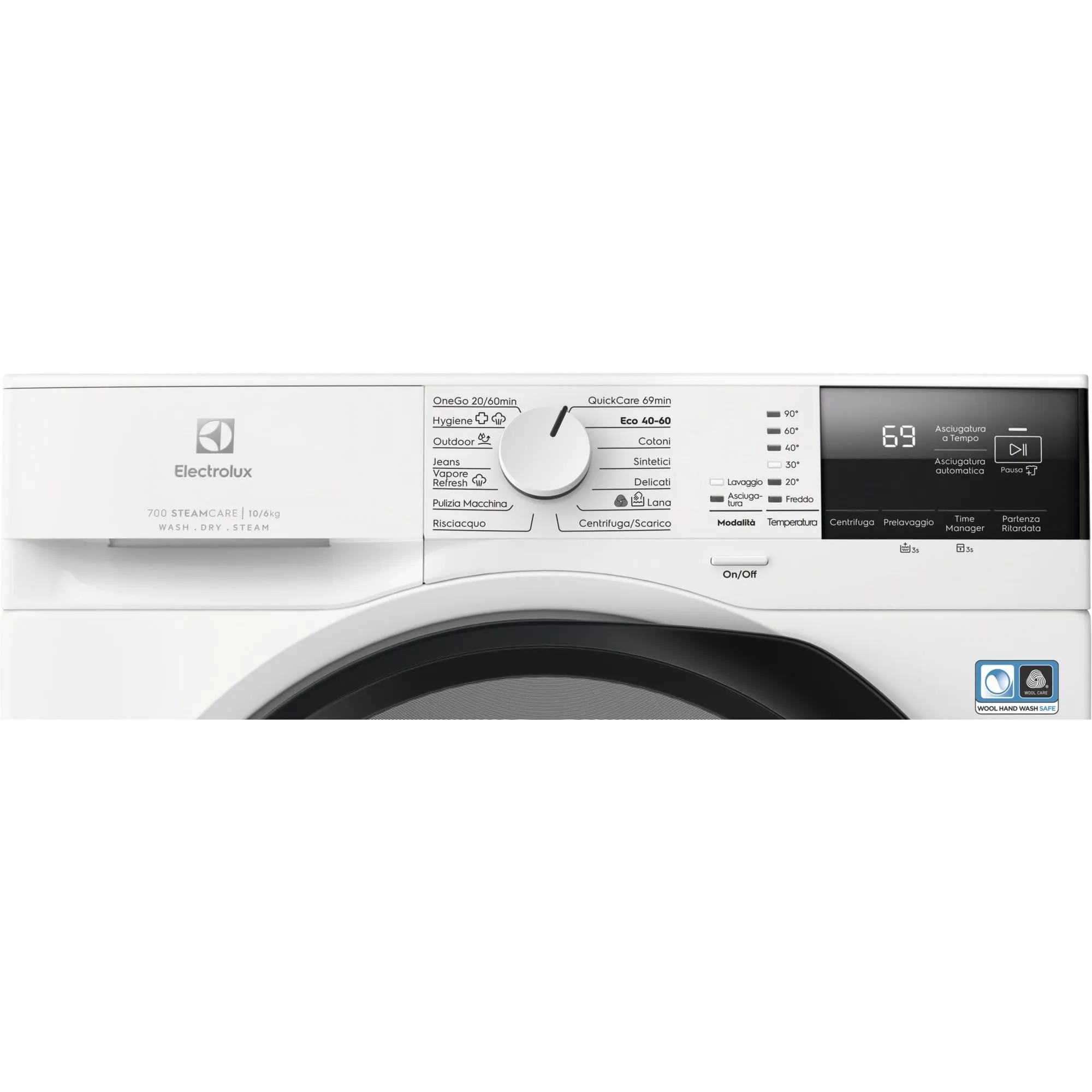 Electrolux EW7W2106G Lavasciuga Carica Frontale 10/6 kg Serie 700 - immagine 2