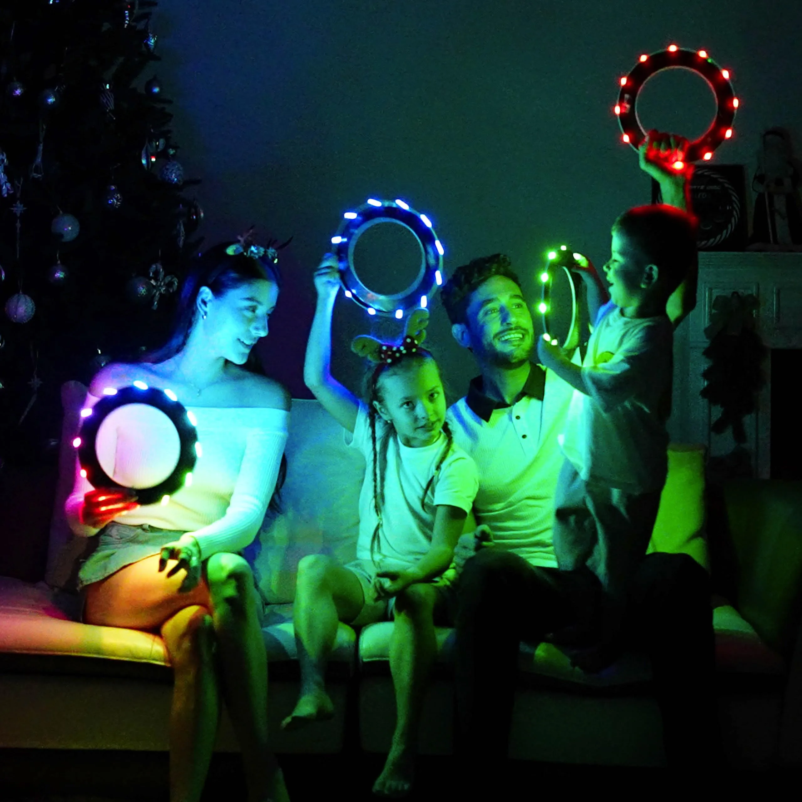 TOSY Flying Ring – 36 LED RGB, super luminoso, Lost Mode, auto-illuminazione, sicuro e morbido, impermeabile, per Bambini e Ragazzi, piscina, spiaggia e campeggio - immagine 7