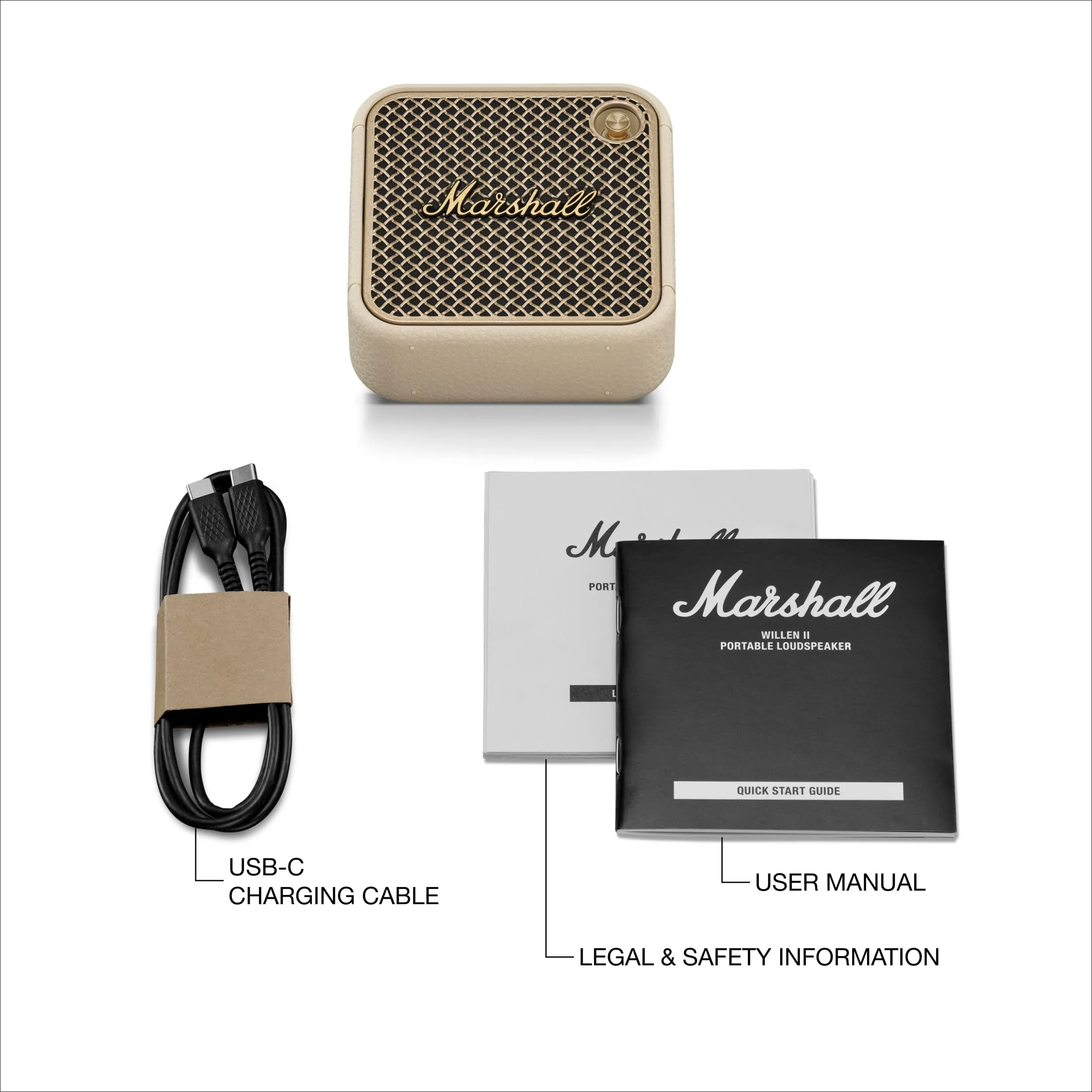 Marshall Willen Altoparlante Portatile Bluetooth - Bianco - immagine 10