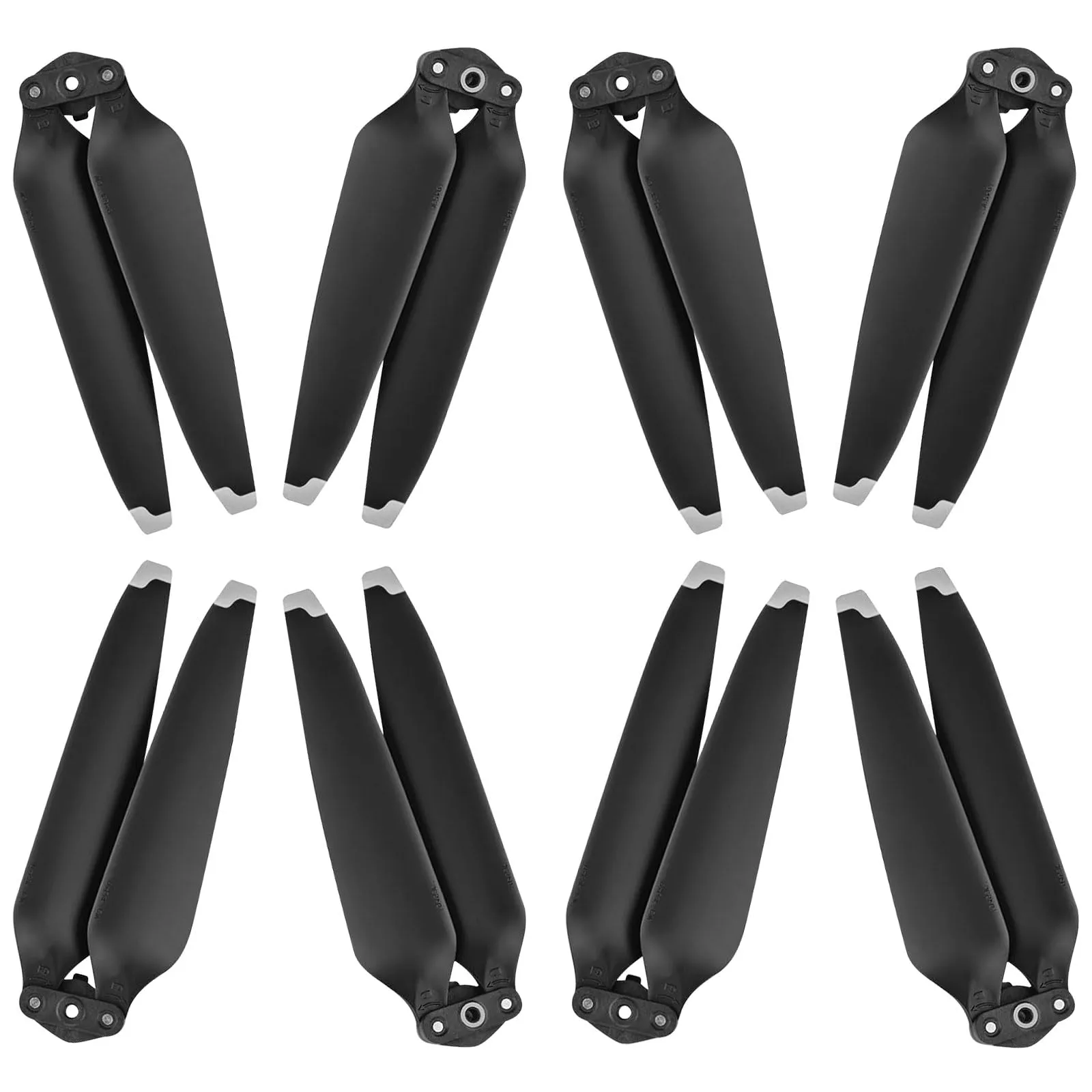 Bocguy 8 Pezzi Eliche Mavic 3, Eliche 9453F per Mavic 3/3 Pro / 3 Classic / 3 Cine / 3 Pro Cine Accessori Sostituzione Drone con Rilascio Rapido, Basso Rumore & Stabile (Argento) - immagine 1