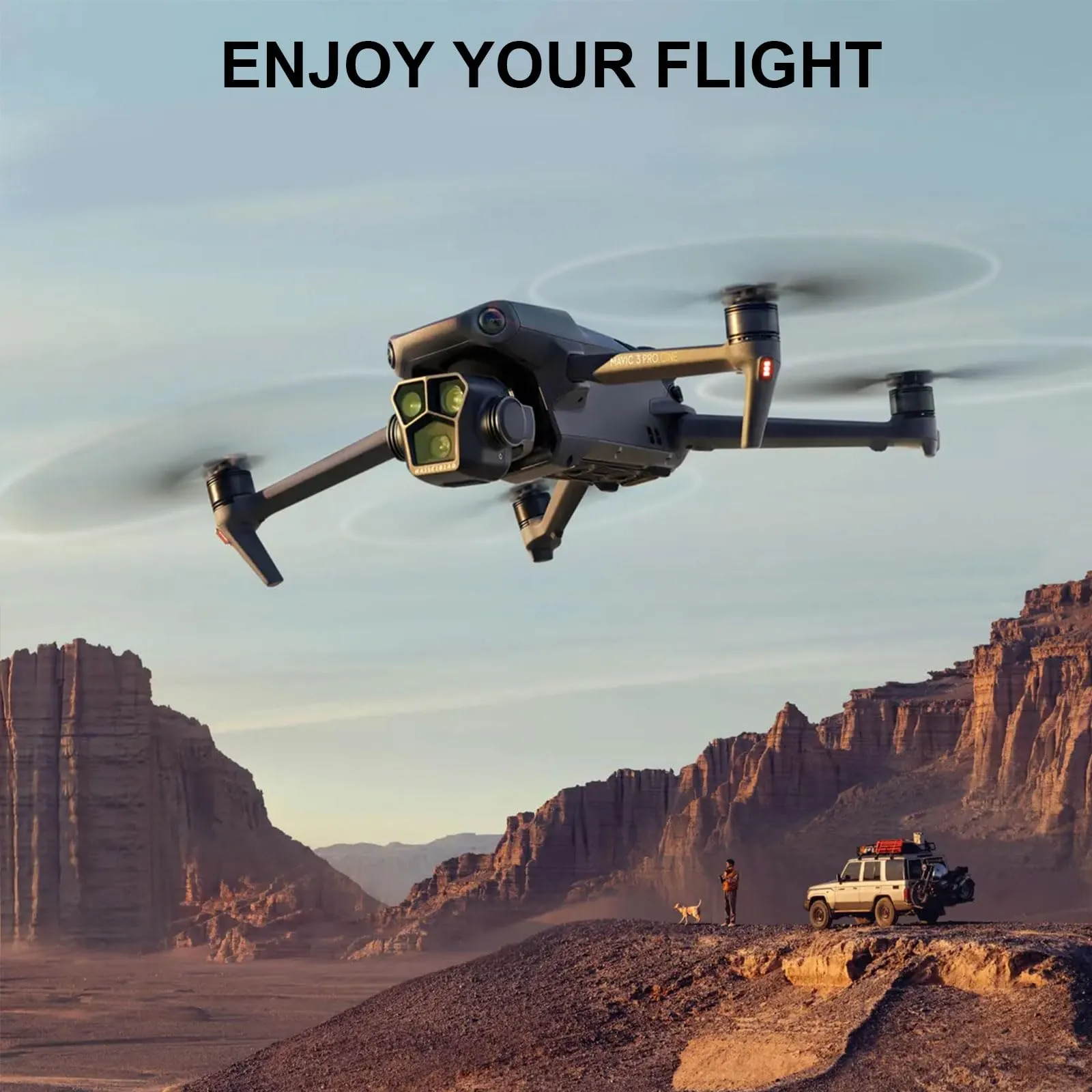Bocguy 8 Pezzi Eliche Mavic 3, Eliche 9453F per Mavic 3/3 Pro / 3 Classic / 3 Cine / 3 Pro Cine Accessori Sostituzione Drone con Rilascio Rapido, Basso Rumore & Stabile (Argento) - immagine 7