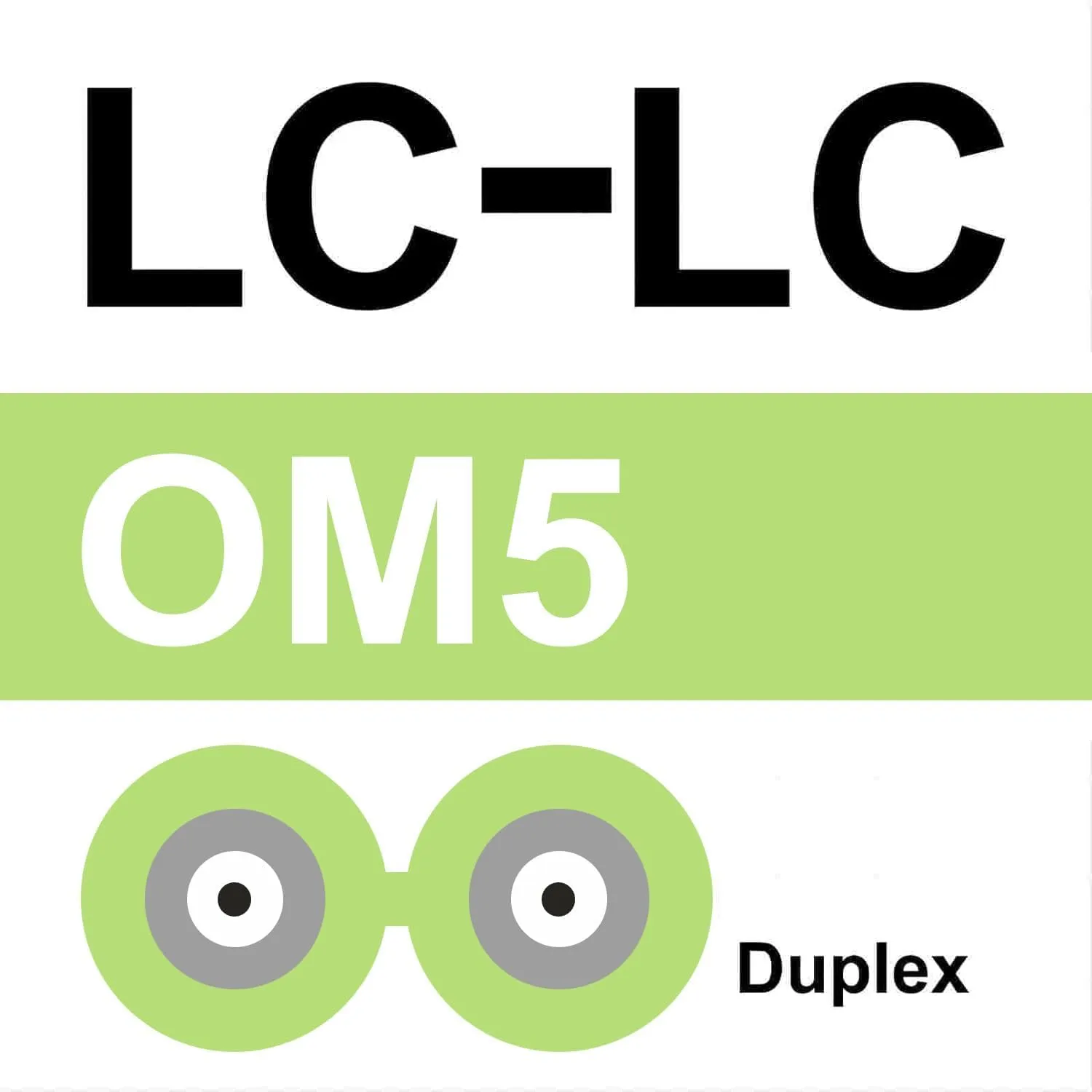 10Gtek LC to LC OM5 Fiber Patch Cable - 1G/10G/40G/100G Multi-Mode Jumper Duplex 50/125μm LSZH Fiber Optic Cord, Green, 3-Meter(9.8-ft), 4-Pack - immagine 5